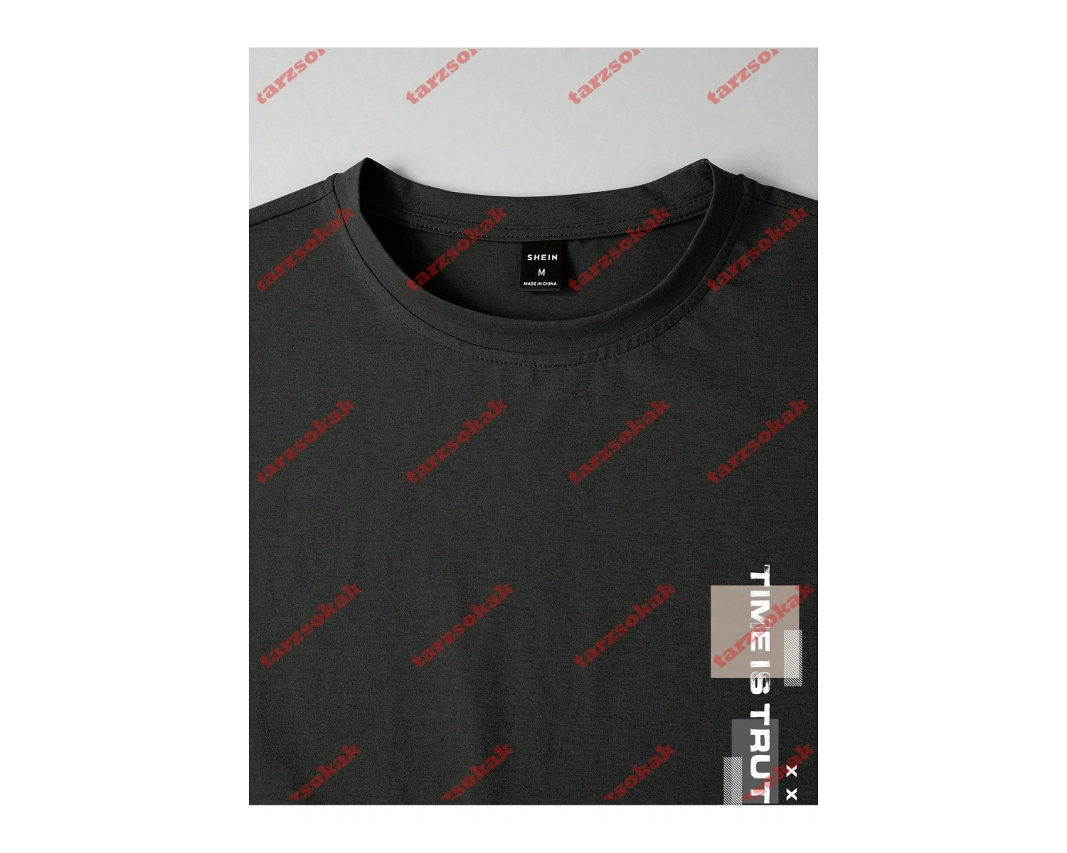 Model 3179 Erkek Yazlık Yuvarlak Yaka Kısa Kollu Günlük Tişört, Yaz