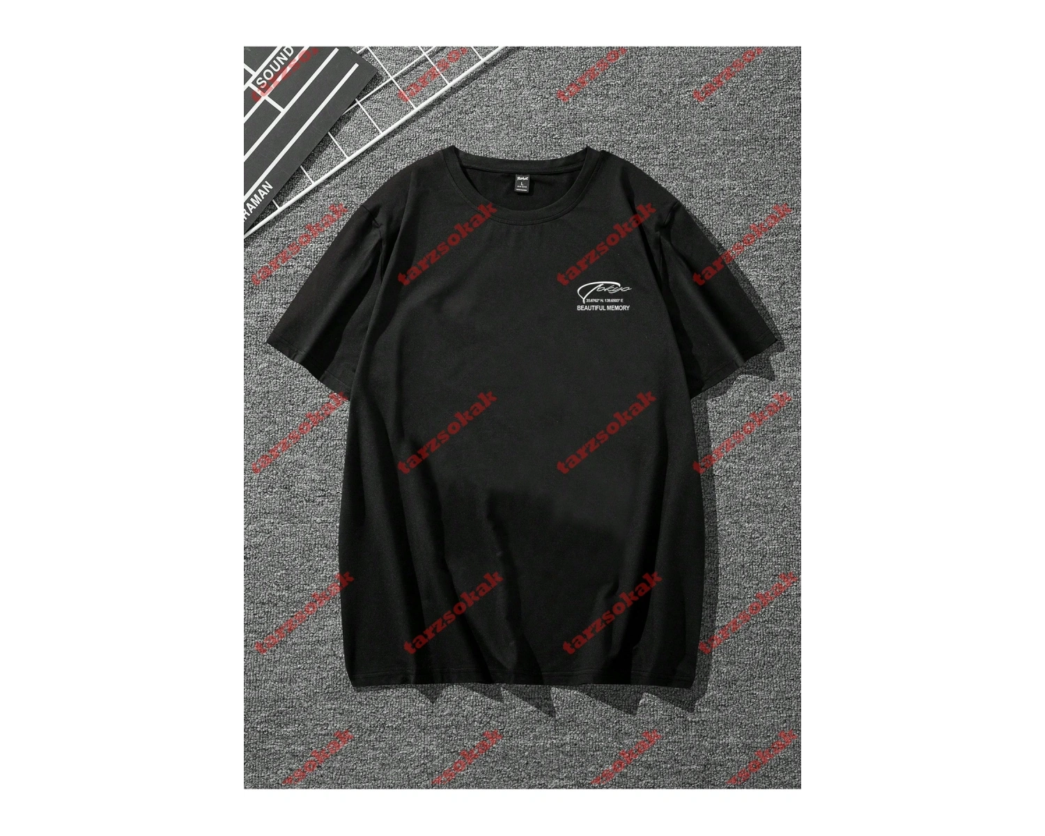 Model 3185 Erkek Yazlık Yuvarlak Yaka Kısa Kollu Günlük Tişört, Yaz