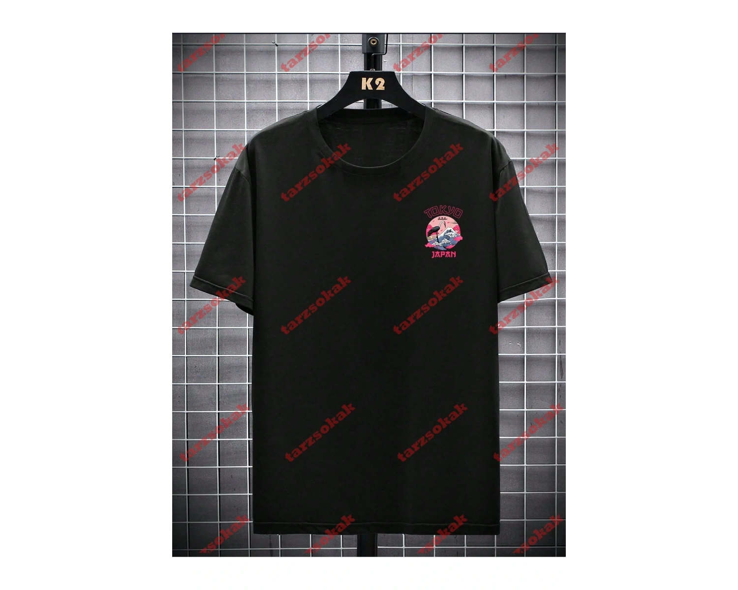 Model 3186 Erkek Yazlık Yuvarlak Yaka Kısa Kollu Günlük Tişört, Yaz