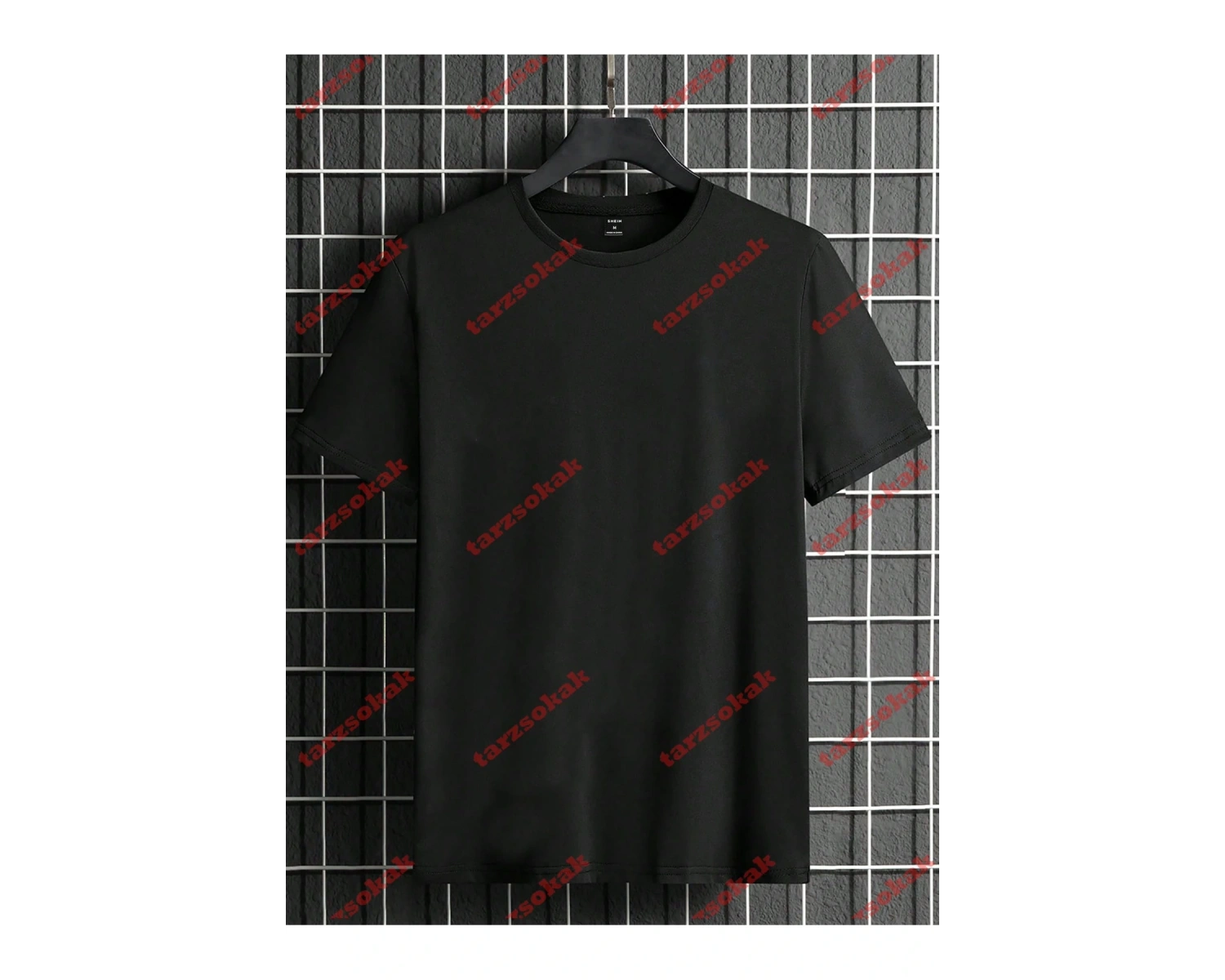 Model 3187 Erkek Yazlık Yuvarlak Yaka Kısa Kollu Günlük Tişört, Yaz