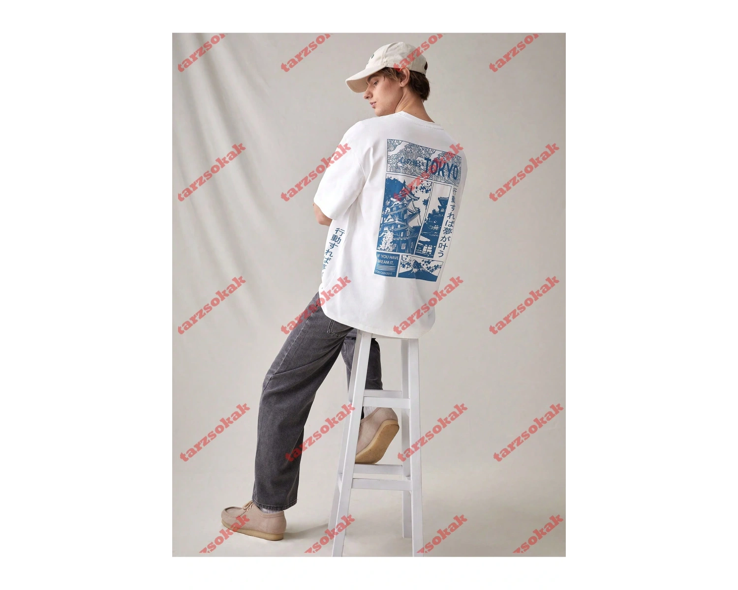 Model 3189 Erkek Yazlık Yuvarlak Yaka Kısa Kollu Günlük Tişört, Yaz