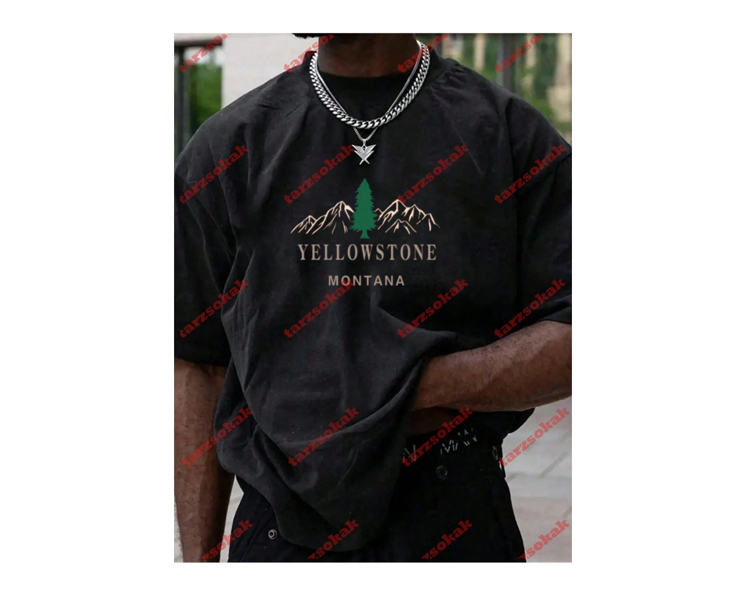 Model 3192 Erkek Yazlık Yuvarlak Yaka Kısa Kollu Günlük Tişört, Yaz