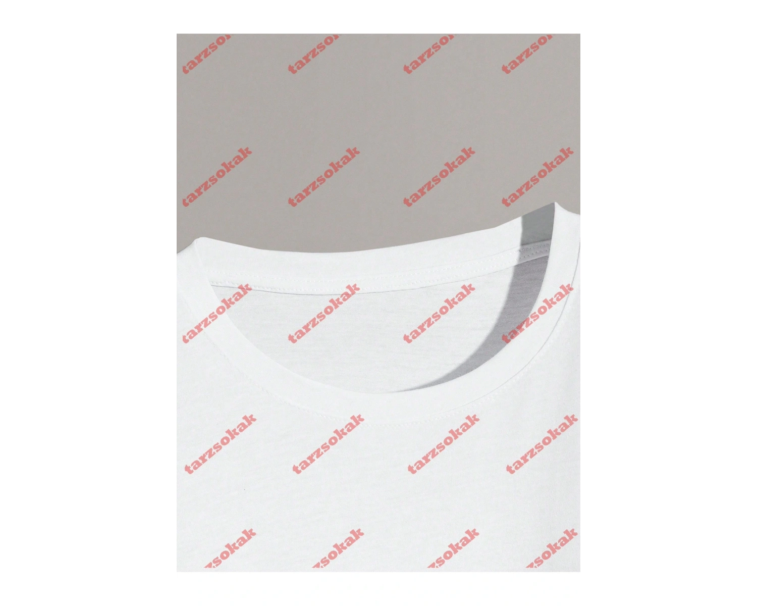 Model 3201 Erkek Yazlık Yuvarlak Yaka Kısa Kollu Günlük Tişört, Yaz