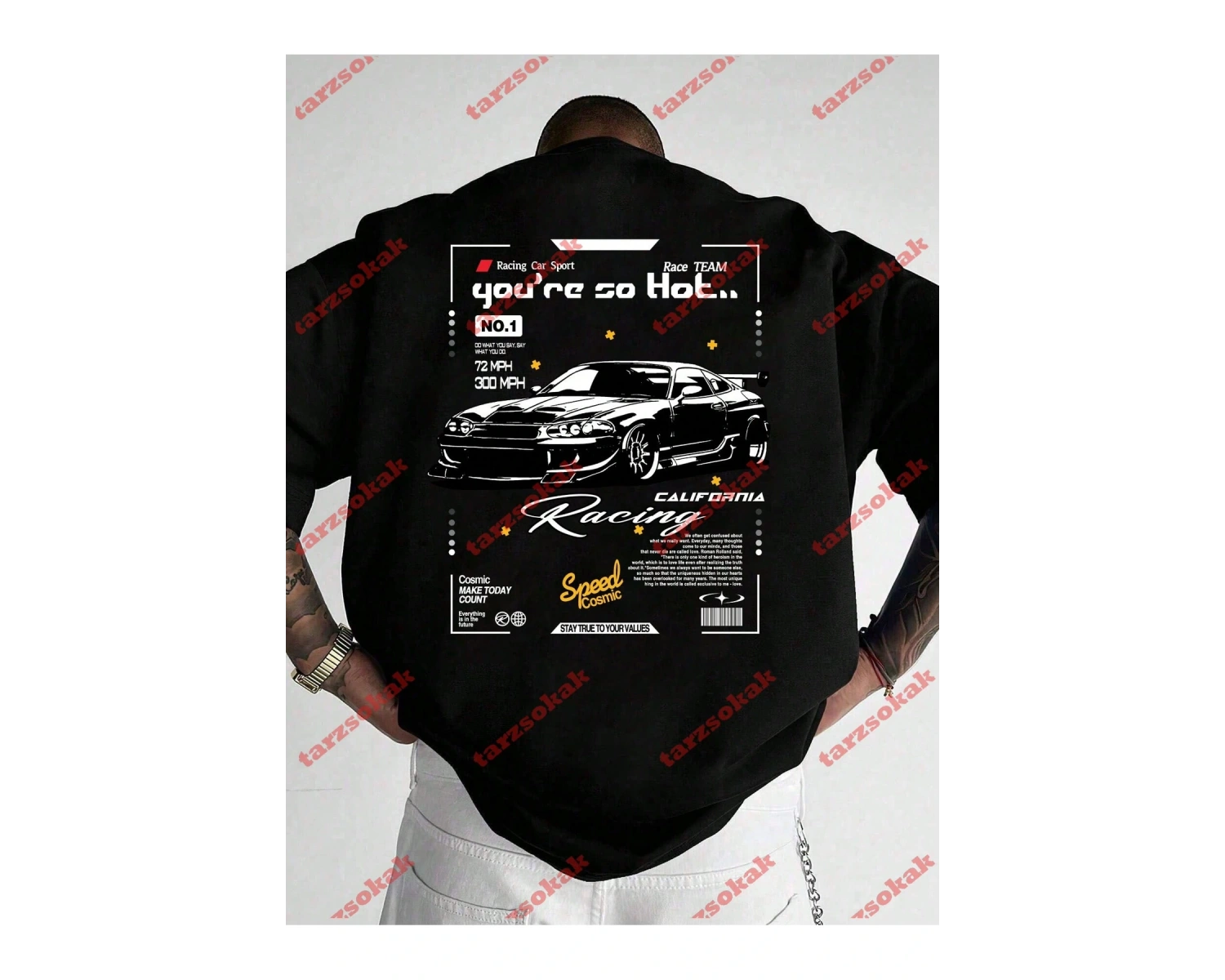 Model 3202 Erkek Yazlık Yuvarlak Yaka Kısa Kollu Günlük Tişört, Yaz