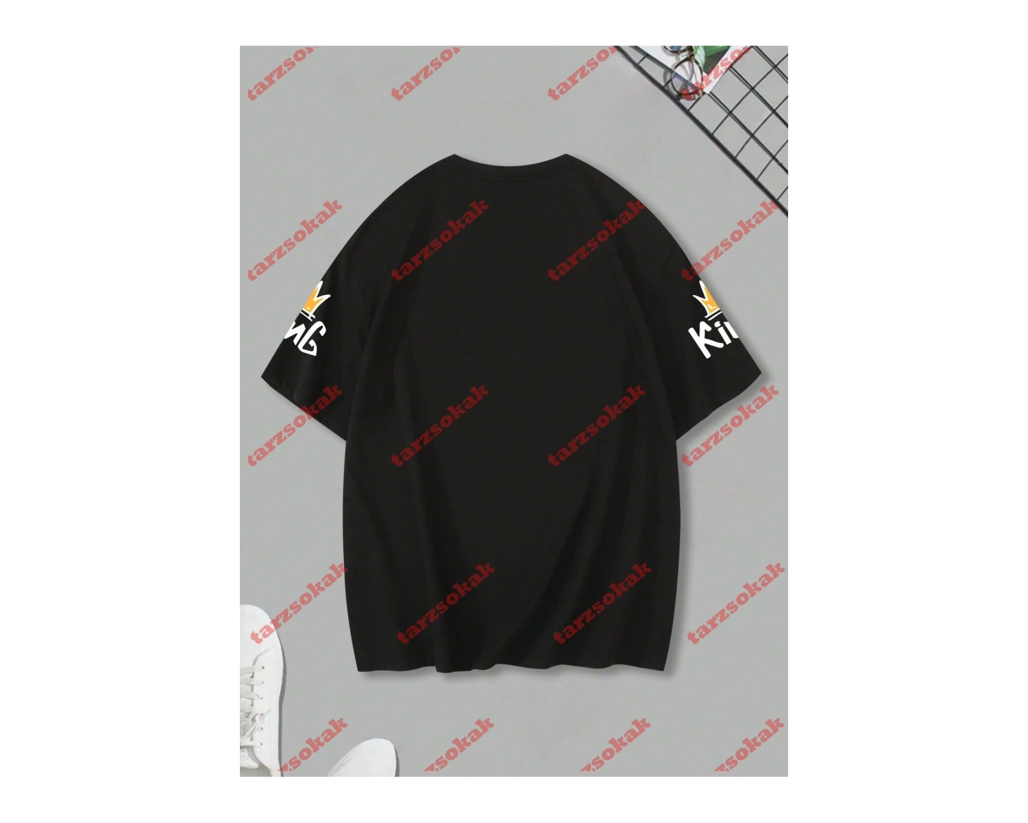 Model 3203 Erkek Yazlık Yuvarlak Yaka Kısa Kollu Günlük Tişört, Yaz