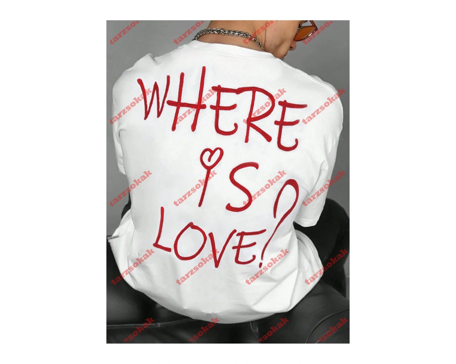 Model 3204 Erkek Yazlık Yuvarlak Yaka Kısa Kollu Günlük Tişört, Yaz