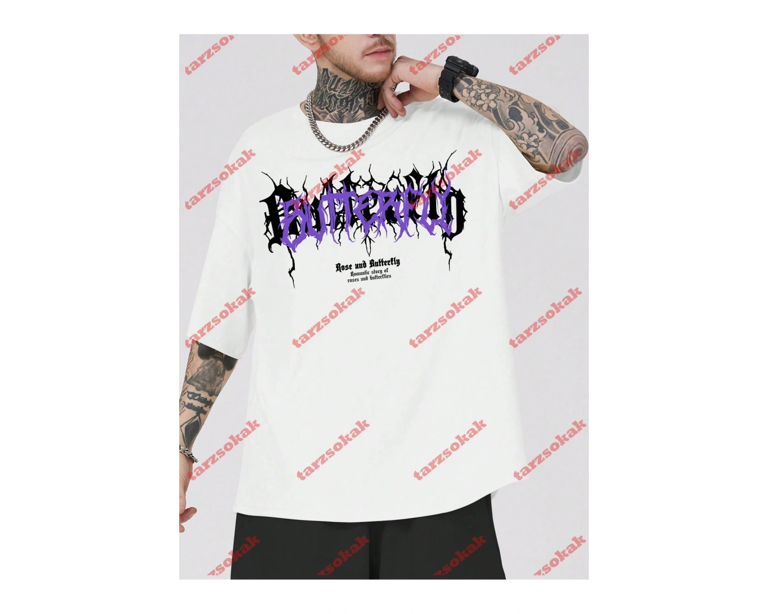 Model 3205 Erkek Yazlık Yuvarlak Yaka Kısa Kollu Günlük Tişört, Yaz