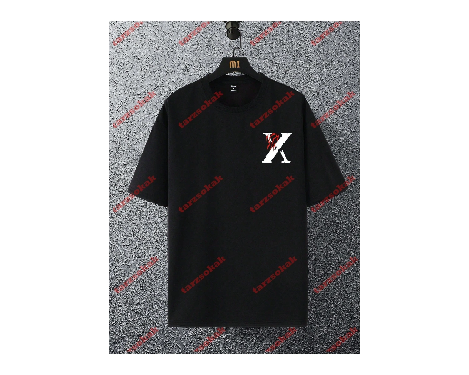 Model 3217 Erkek Yazlık Yuvarlak Yaka Kısa Kollu Günlük Tişört, Yaz