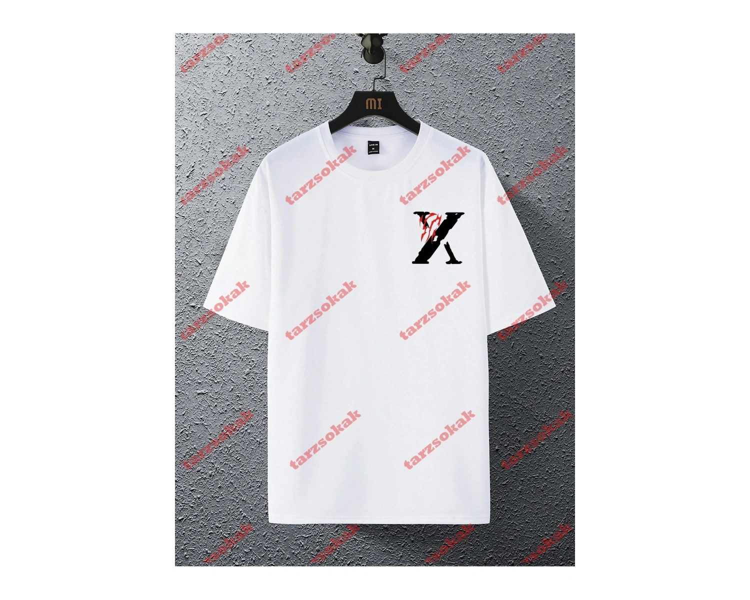 Model 3217 Erkek Yazlık Yuvarlak Yaka Kısa Kollu Günlük Tişört, Yaz