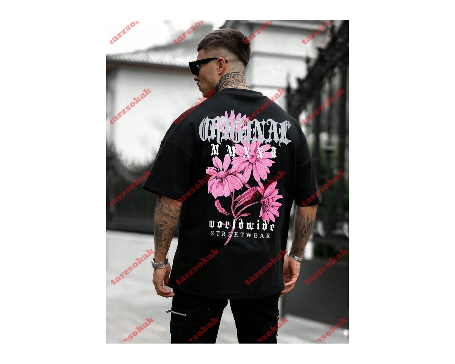 Model 3219 Erkek Yazlık Yuvarlak Yaka Kısa Kollu Günlük Tişört, Yaz