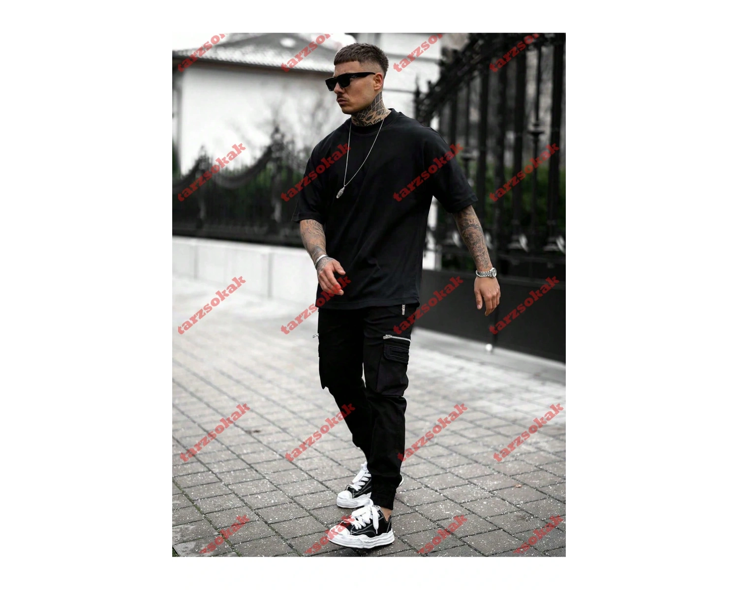 Model 3219 Erkek Yazlık Yuvarlak Yaka Kısa Kollu Günlük Tişört, Yaz