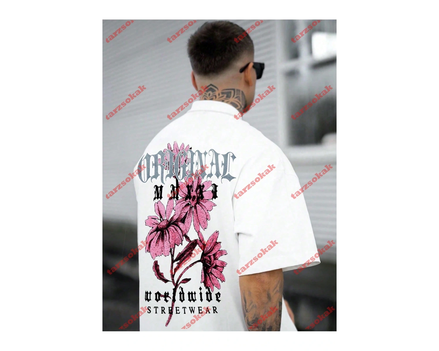 Model 3219 Erkek Yazlık Yuvarlak Yaka Kısa Kollu Günlük Tişört, Yaz