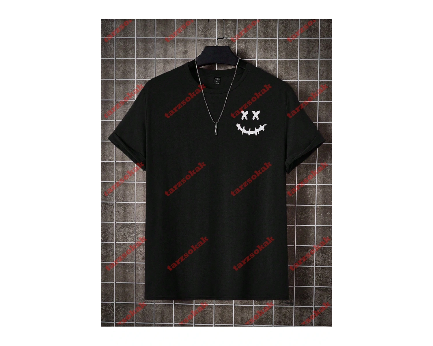 Model 3220 Erkek Yazlık Yuvarlak Yaka Kısa Kollu Günlük Tişört, Yaz