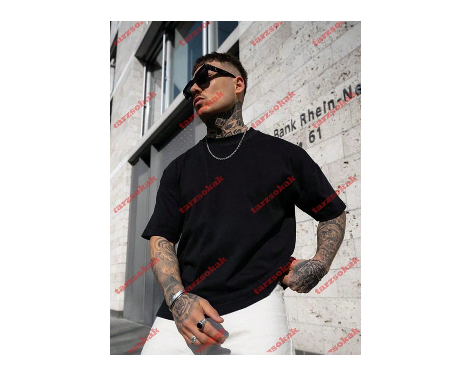 Model 3221 Erkek Yazlık Yuvarlak Yaka Kısa Kollu Günlük Tişört, Yaz