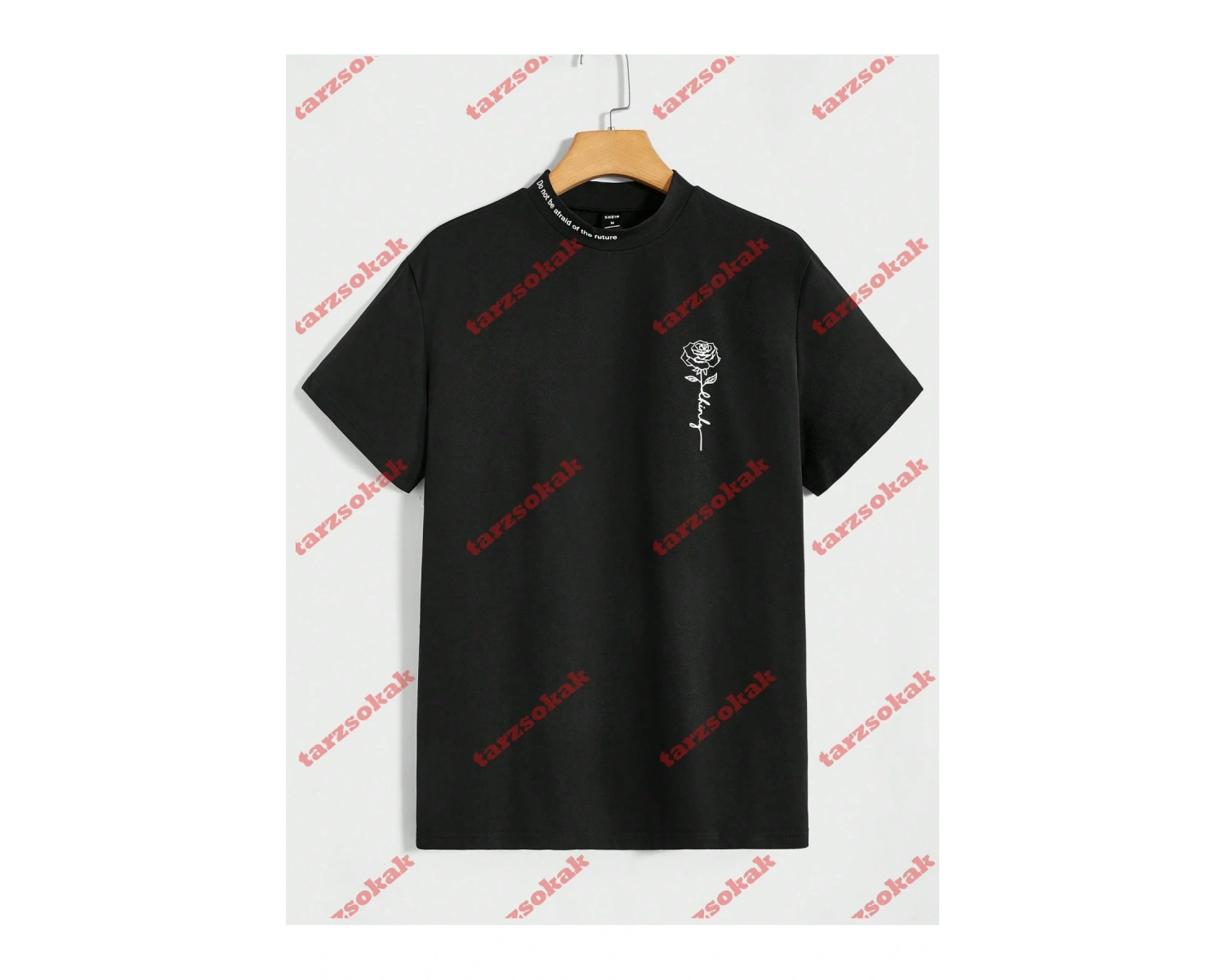 Model 3223 Erkek Yazlık Yuvarlak Yaka Kısa Kollu Günlük Tişört, Yaz