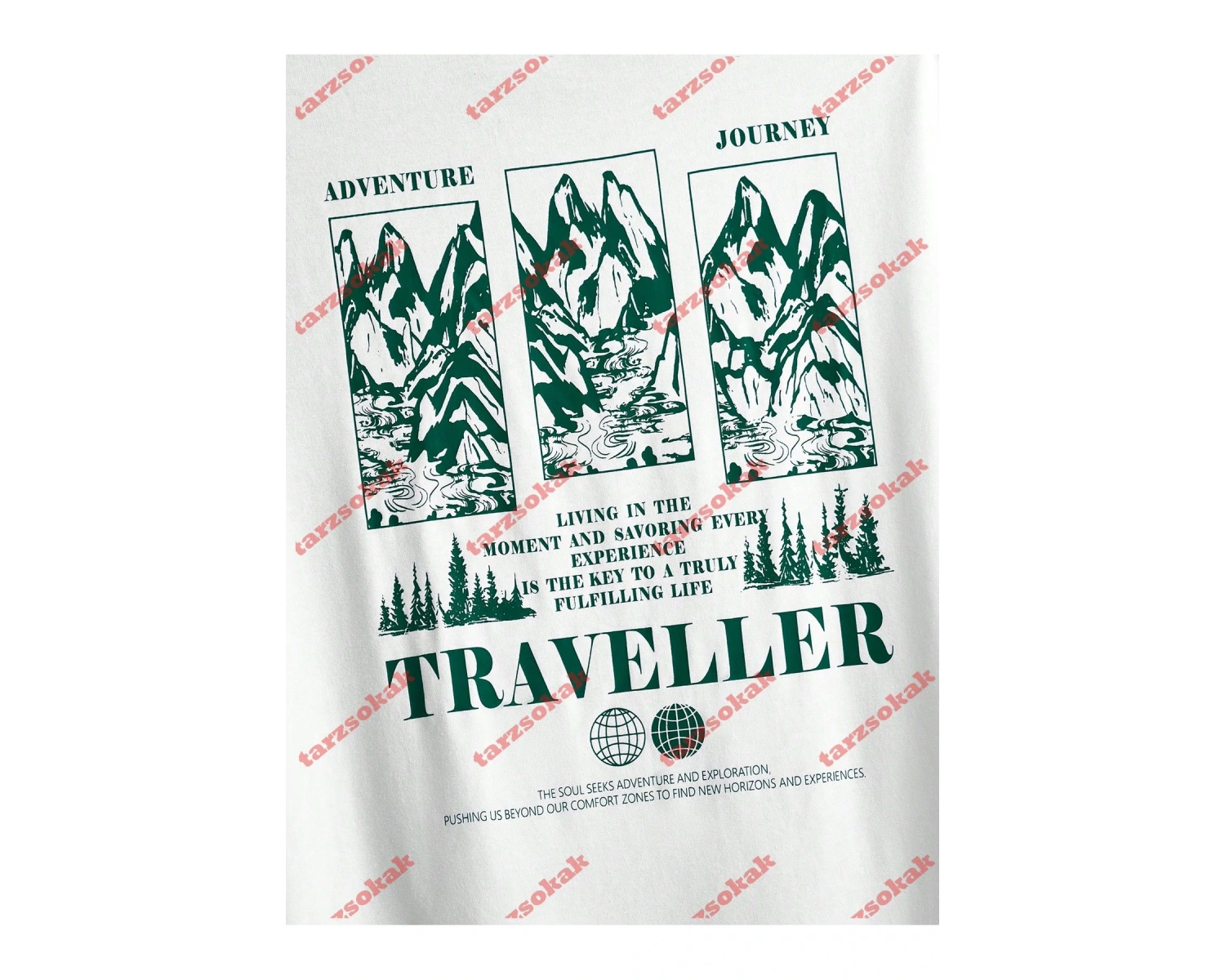 Model 3226 Erkek Yazlık Yuvarlak Yaka Kısa Kollu Günlük Tişört, Yaz