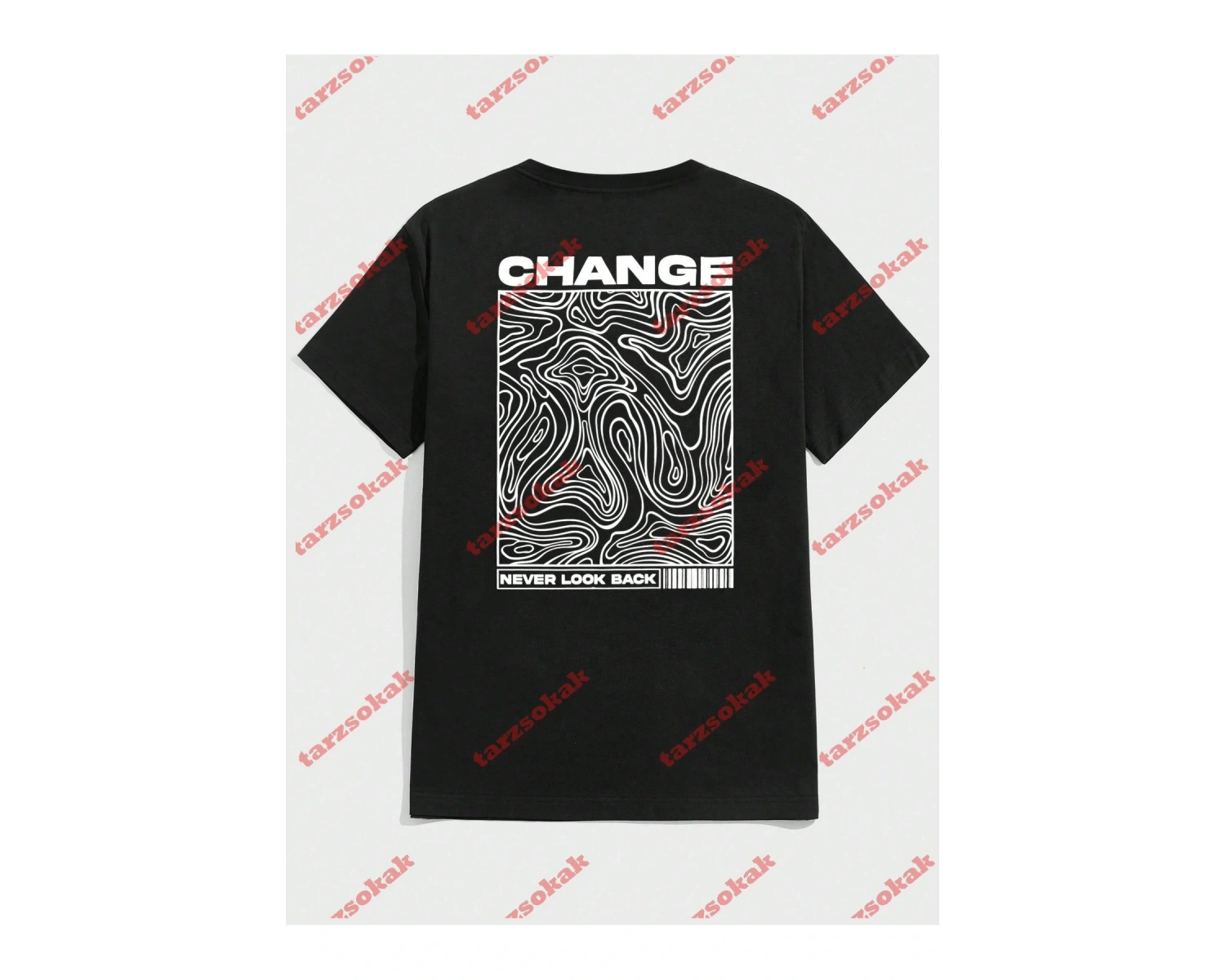 Model 3229 Erkek Yazlık Yuvarlak Yaka Kısa Kollu Günlük Tişört, Yaz