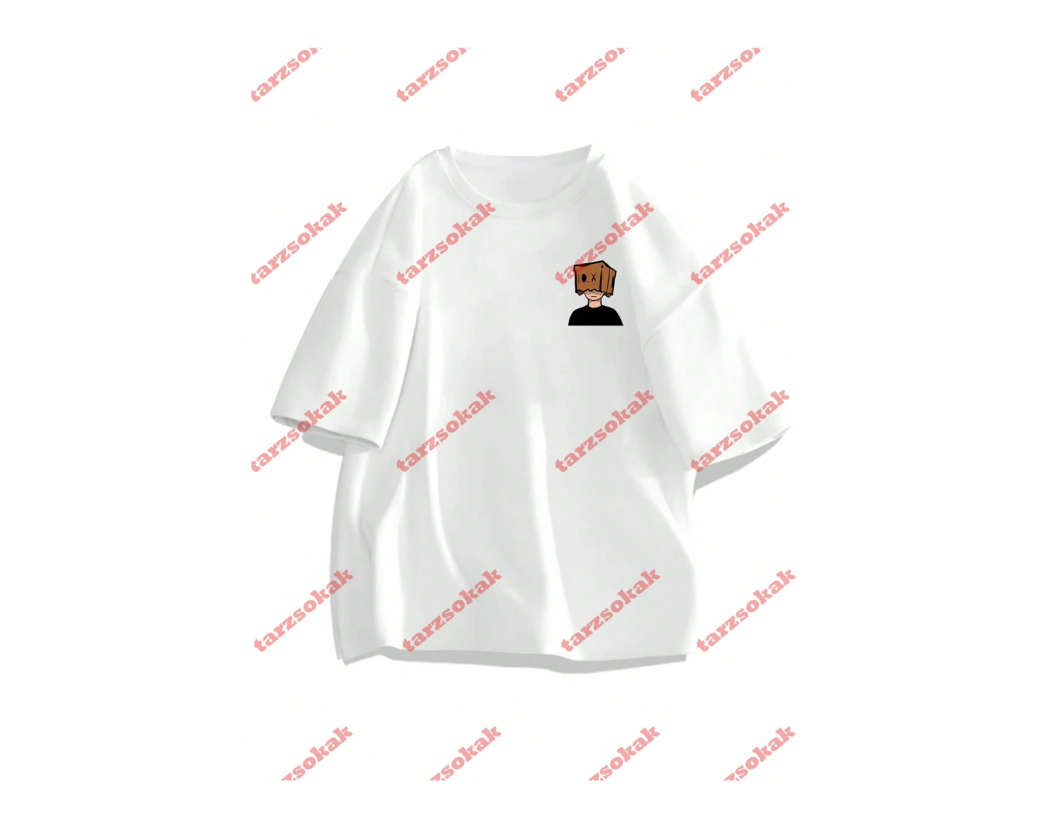 Model 3230 Erkek Yazlık Yuvarlak Yaka Kısa Kollu Günlük Tişört, Yaz