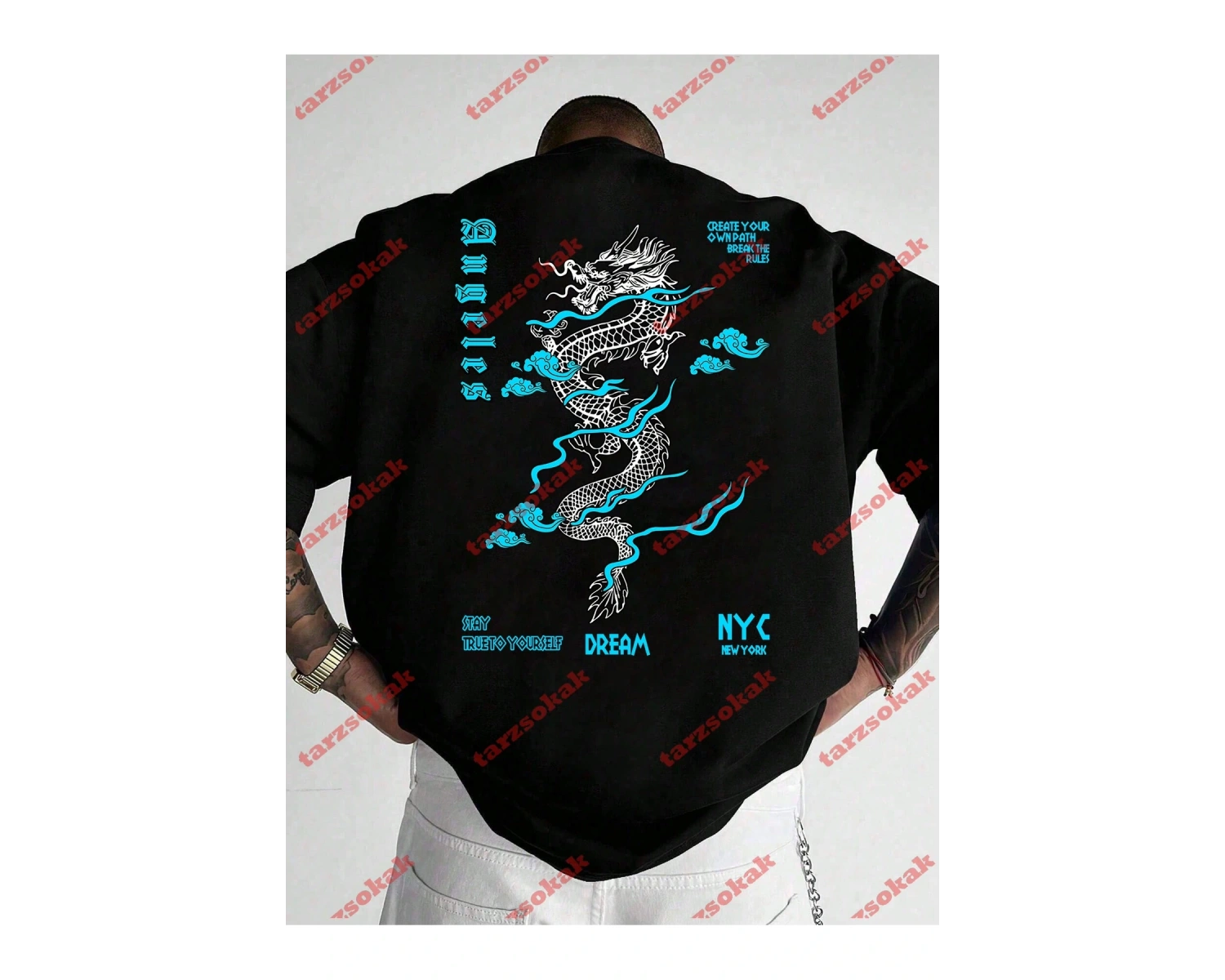 Model 3236 Erkek Yazlık Yuvarlak Yaka Kısa Kollu Günlük Tişört, Yaz