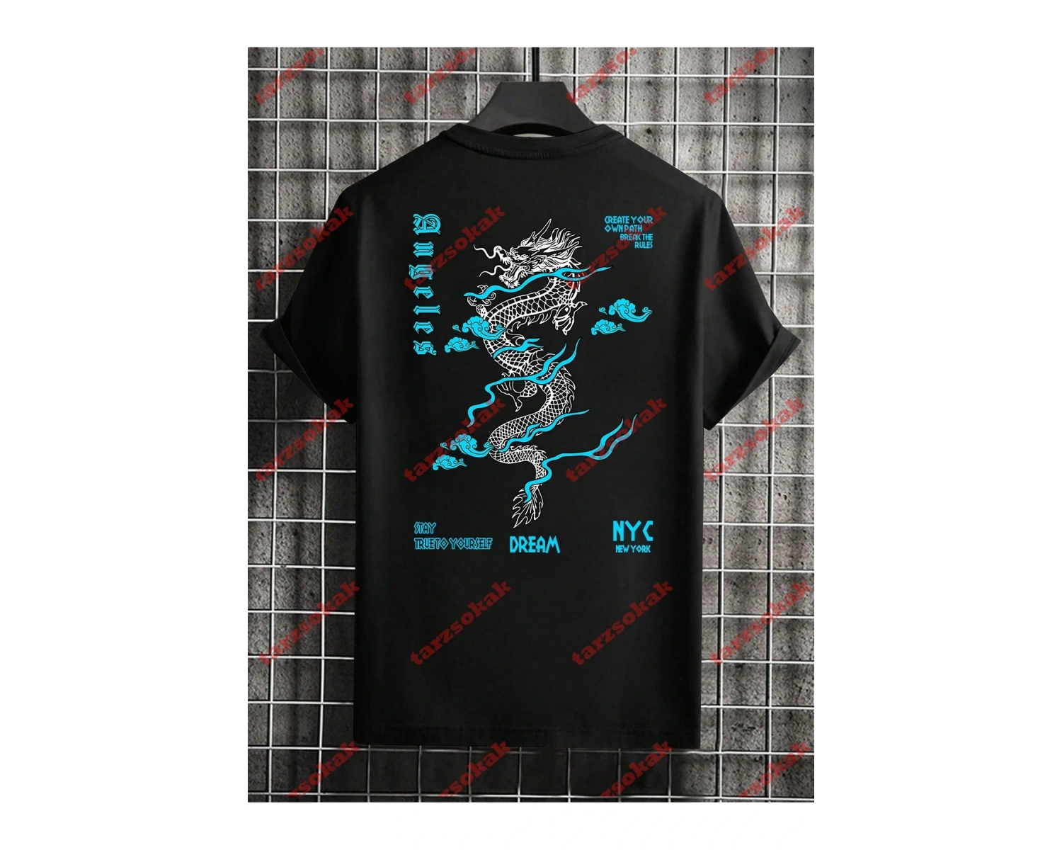 Model 3236 Erkek Yazlık Yuvarlak Yaka Kısa Kollu Günlük Tişört, Yaz