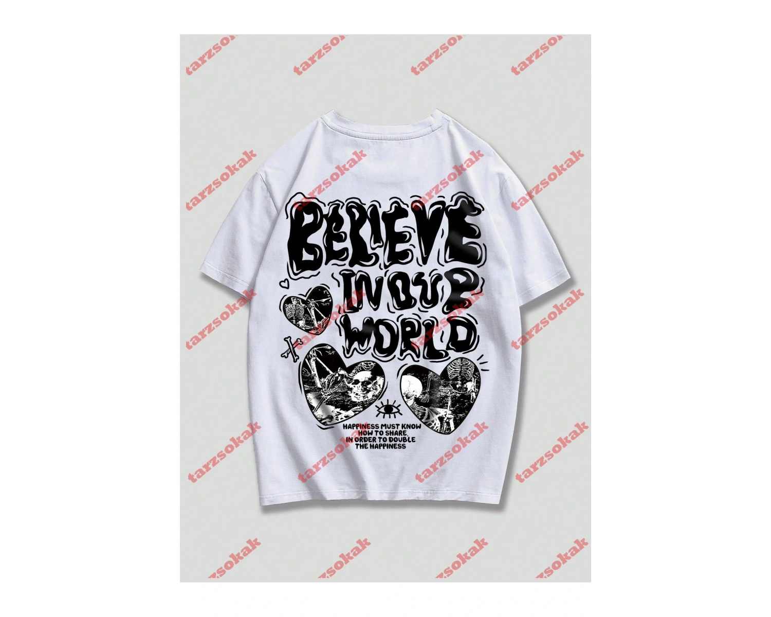 Model 3237 Erkek Yazlık Yuvarlak Yaka Kısa Kollu Günlük Tişört, Yaz