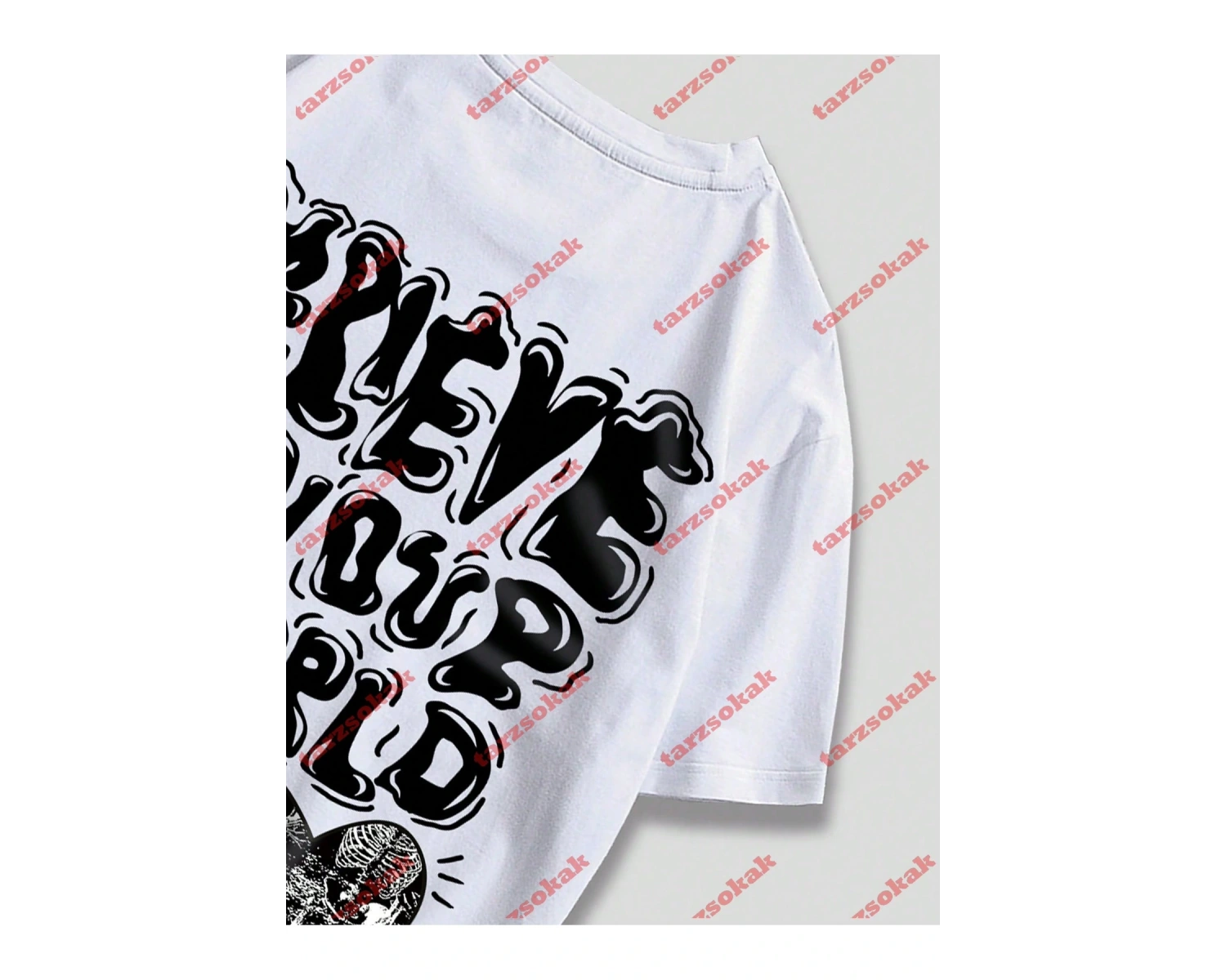 Model 3237 Erkek Yazlık Yuvarlak Yaka Kısa Kollu Günlük Tişört, Yaz