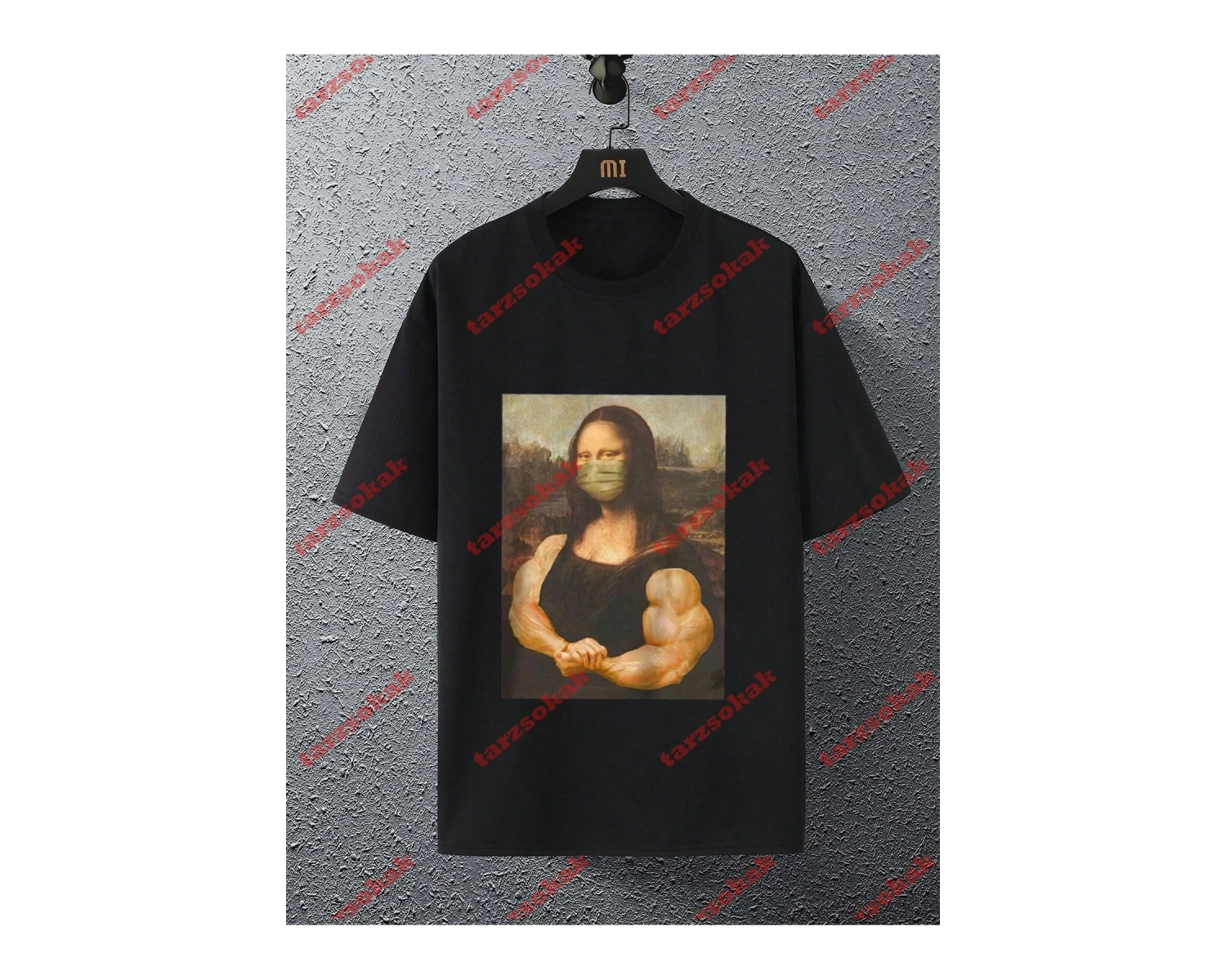 Model 3239 Erkek Yazlık Yuvarlak Yaka Kısa Kollu Günlük Tişört, Yaz