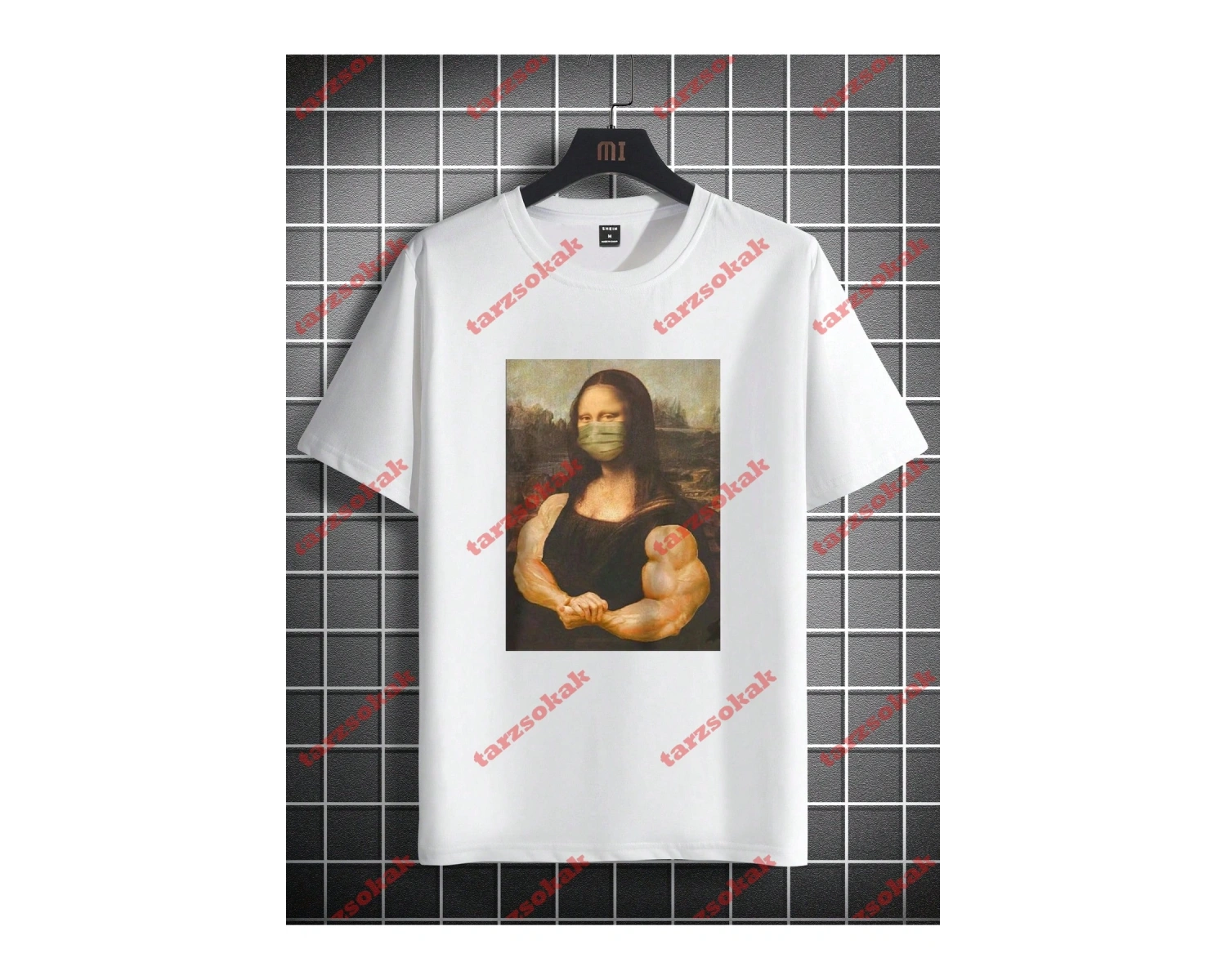 Model 3239 Erkek Yazlık Yuvarlak Yaka Kısa Kollu Günlük Tişört, Yaz