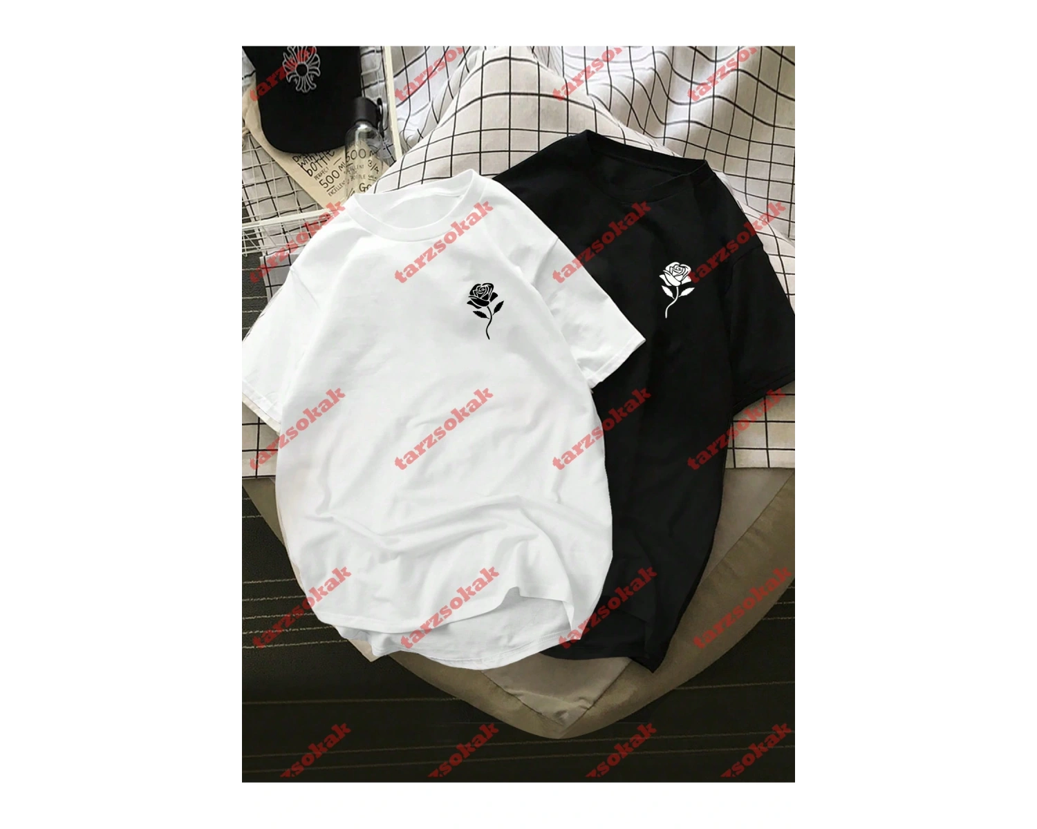 Model 3243 Erkek Yazlık Yuvarlak Yaka Kısa Kollu Günlük Tişört, Yaz