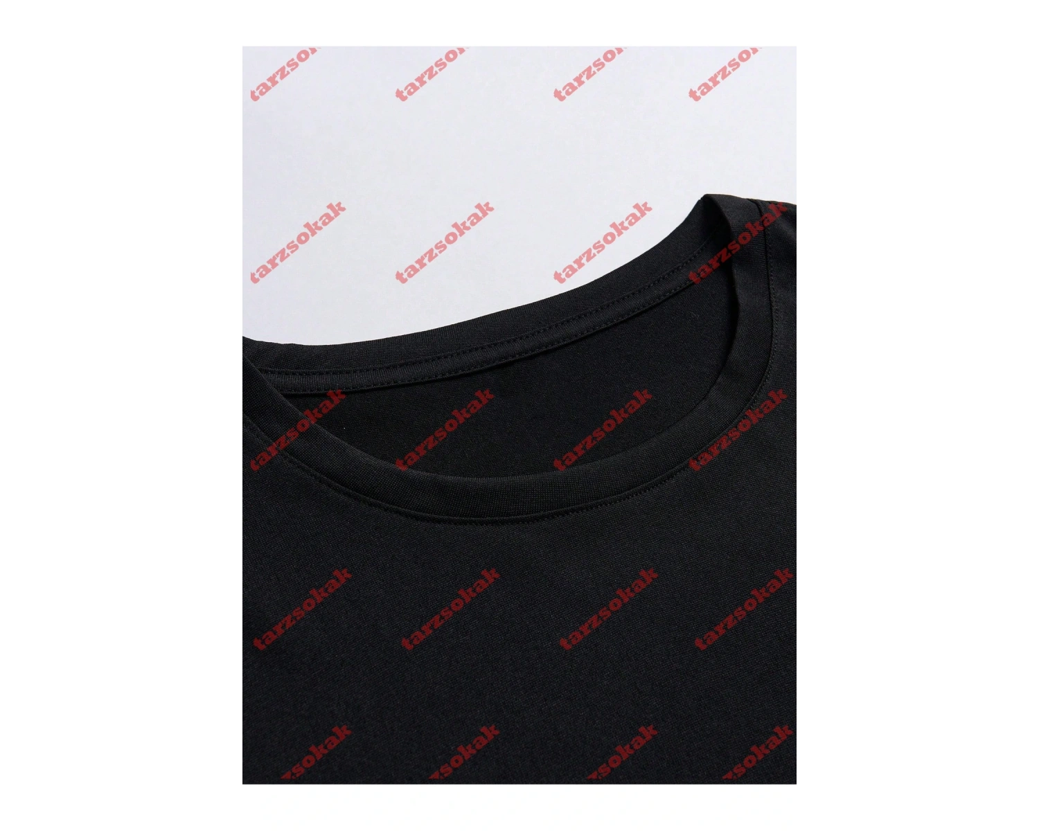 Model 3244 Erkek Yazlık Yuvarlak Yaka Kısa Kollu Günlük Tişört, Yaz