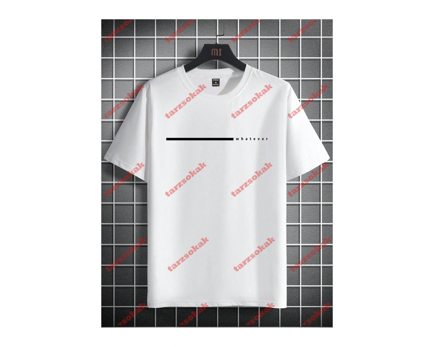 Model 3245 Erkek Yazlık Yuvarlak Yaka Kısa Kollu Günlük Tişört, Yaz