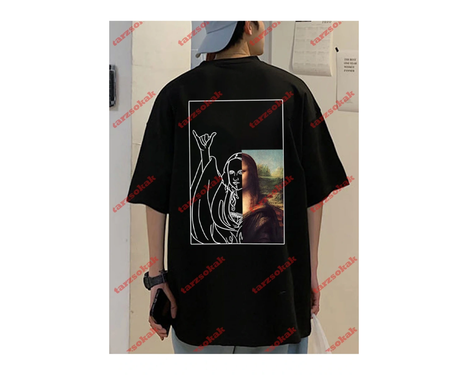 Model 3247 Erkek Yazlık Yuvarlak Yaka Kısa Kollu Günlük Tişört, Yaz