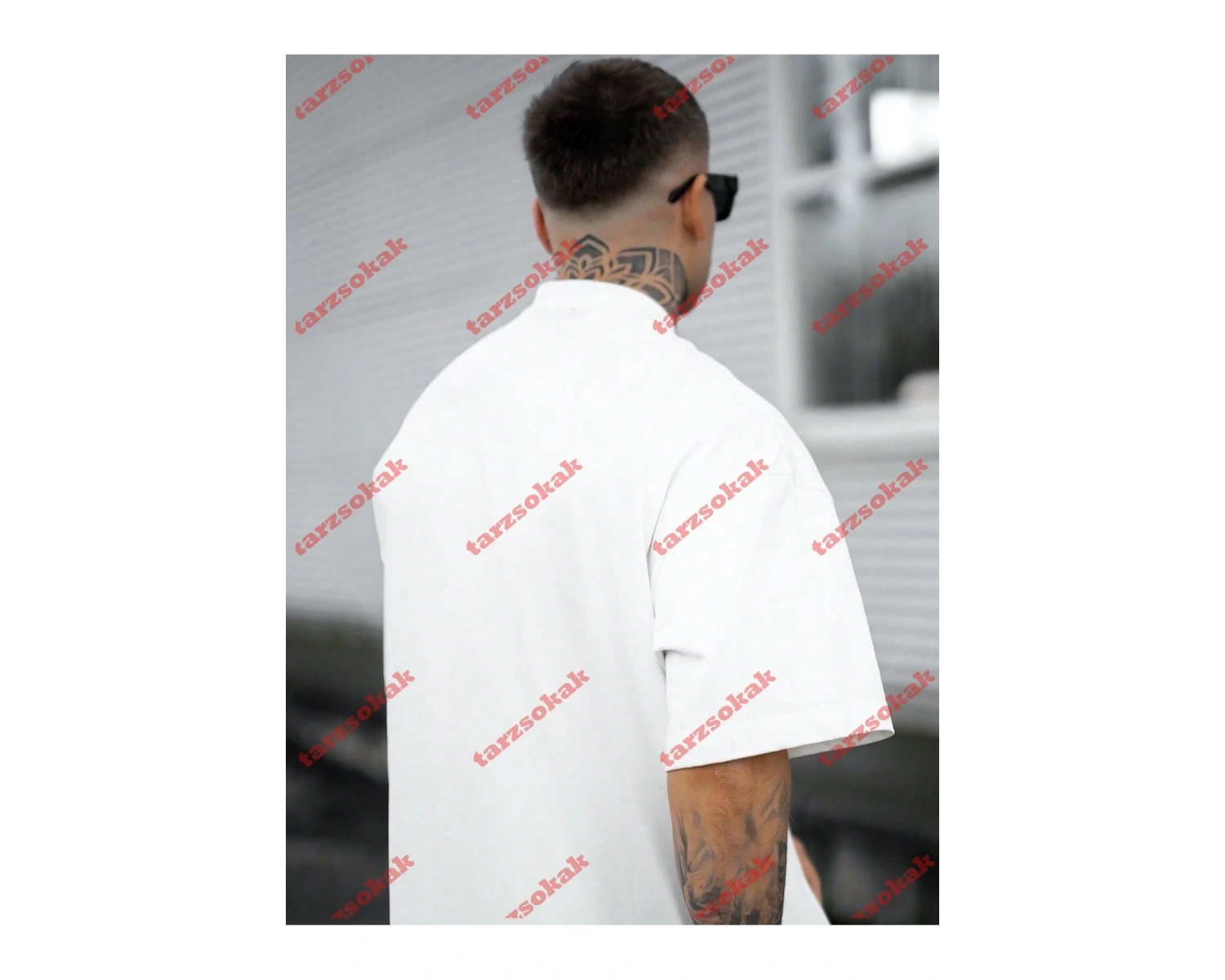 Model 3249 Erkek Yazlık Yuvarlak Yaka Kısa Kollu Günlük Tişört, Yaz