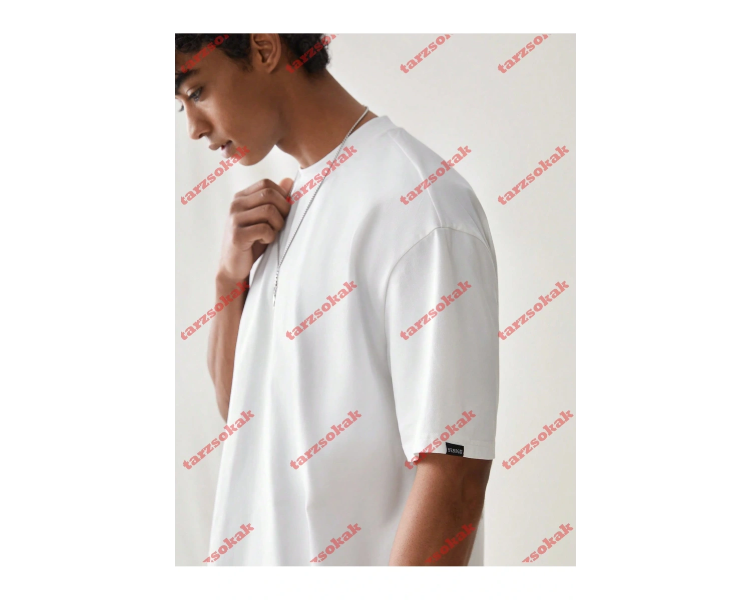 Model 3251 Erkek Yazlık Yuvarlak Yaka Kısa Kollu Günlük Tişört, Yaz