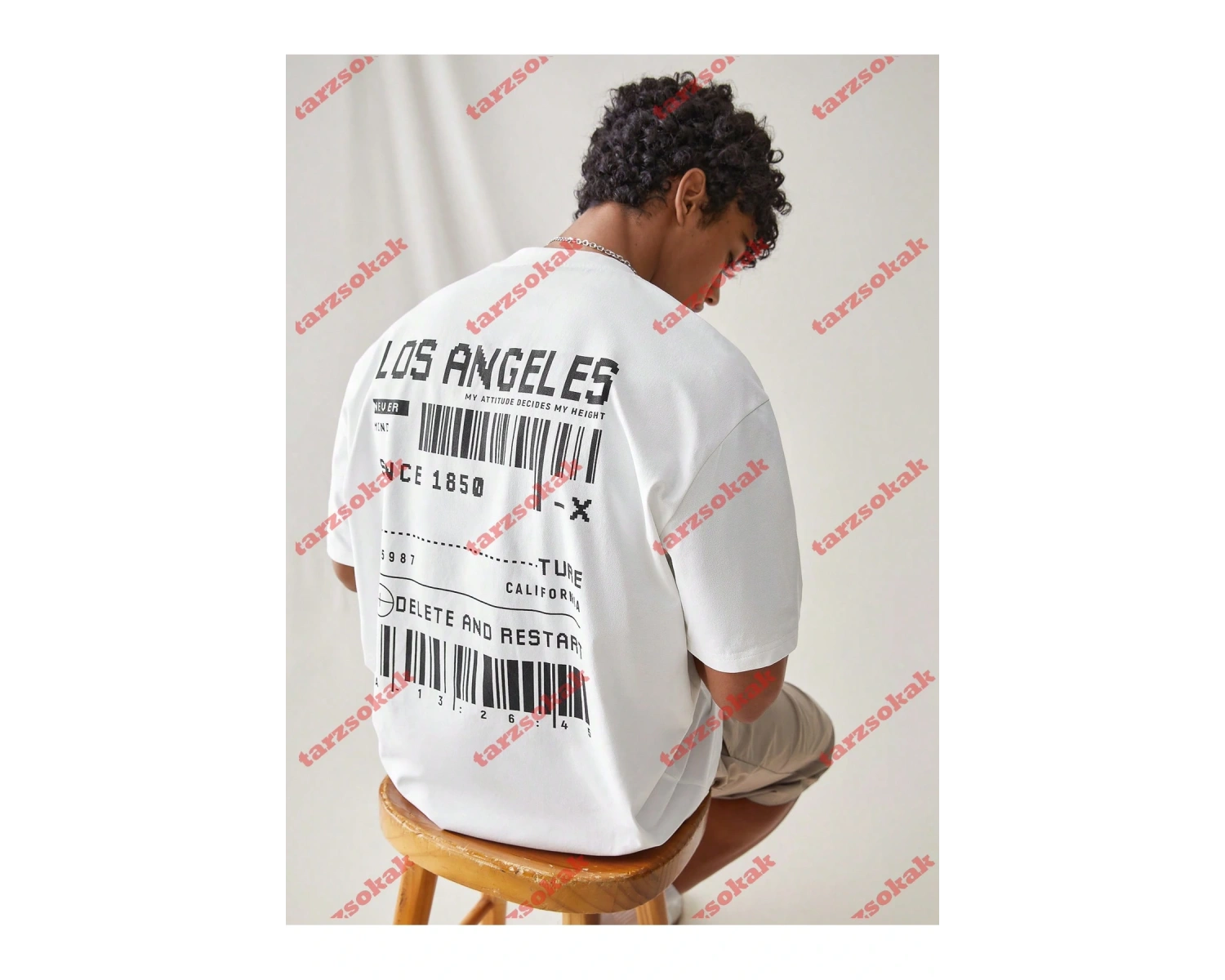 Model 3251 Erkek Yazlık Yuvarlak Yaka Kısa Kollu Günlük Tişört, Yaz