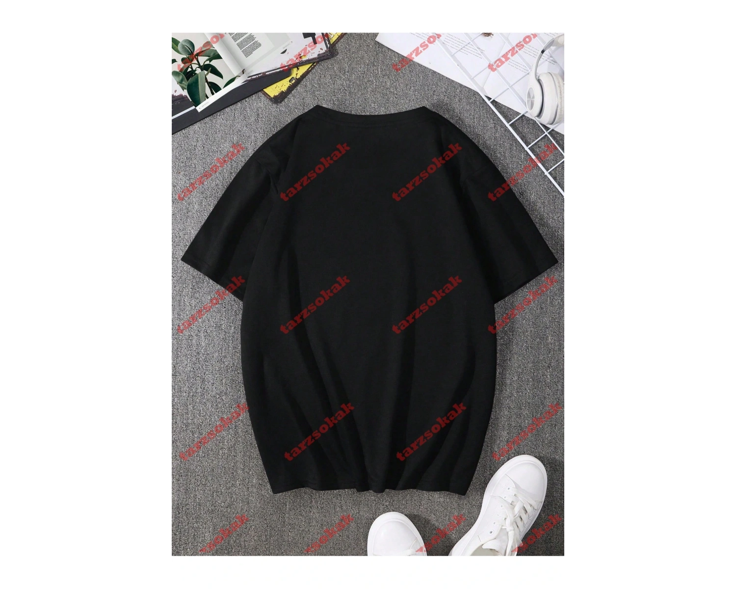 Model 3255 Erkek Yazlık Yuvarlak Yaka Kısa Kollu Günlük Tişört, Yaz