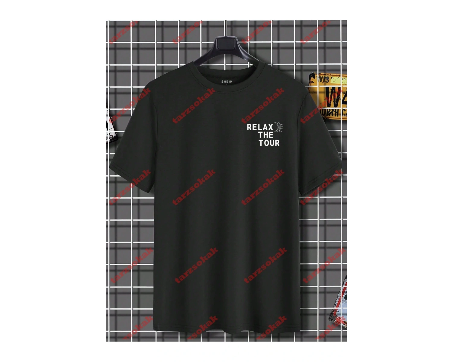 Model 3259 Erkek Yazlık Yuvarlak Yaka Kısa Kollu Günlük Tişört, Yaz