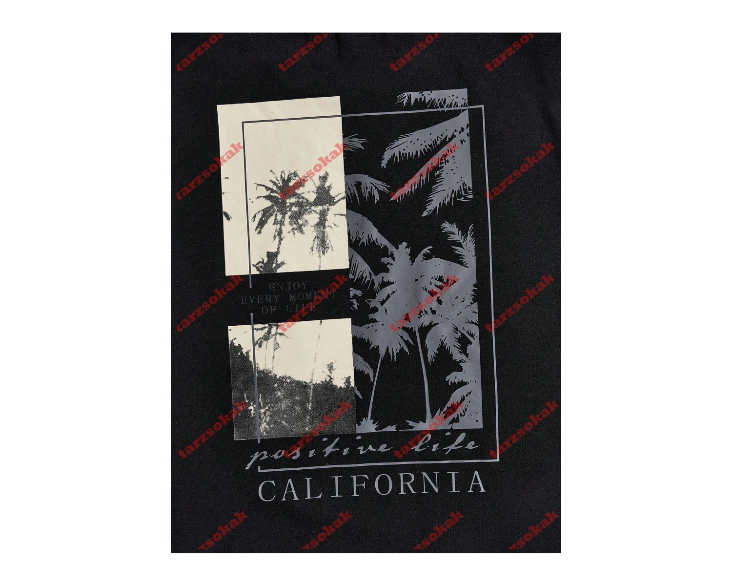 Model 3267 Erkek Yazlık Yuvarlak Yaka Kısa Kollu Günlük Tişört, Yaz