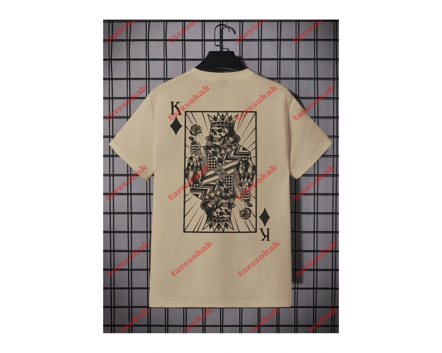 Model 3271 Erkek Yazlık Yuvarlak Yaka Kısa Kollu Günlük Tişört, Yaz