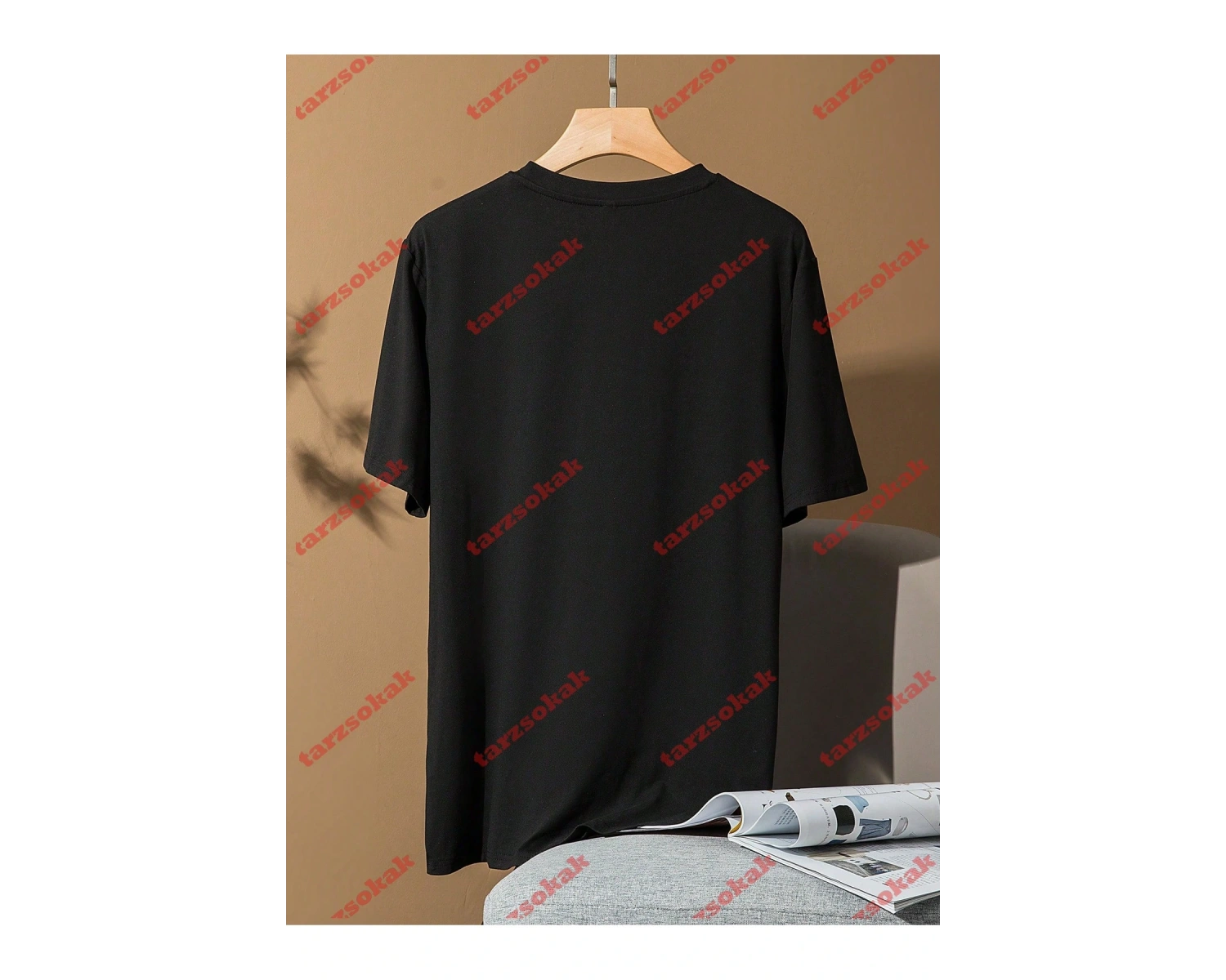 Model 3273 Erkek Yazlık Yuvarlak Yaka Kısa Kollu Günlük Tişört, Yaz