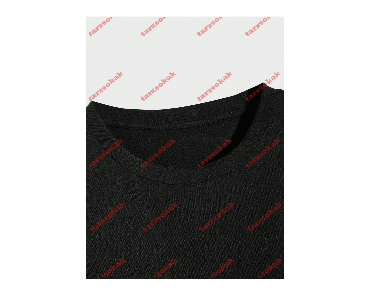 Model 3274 Erkek Yazlık Yuvarlak Yaka Kısa Kollu Günlük Tişört, Yaz