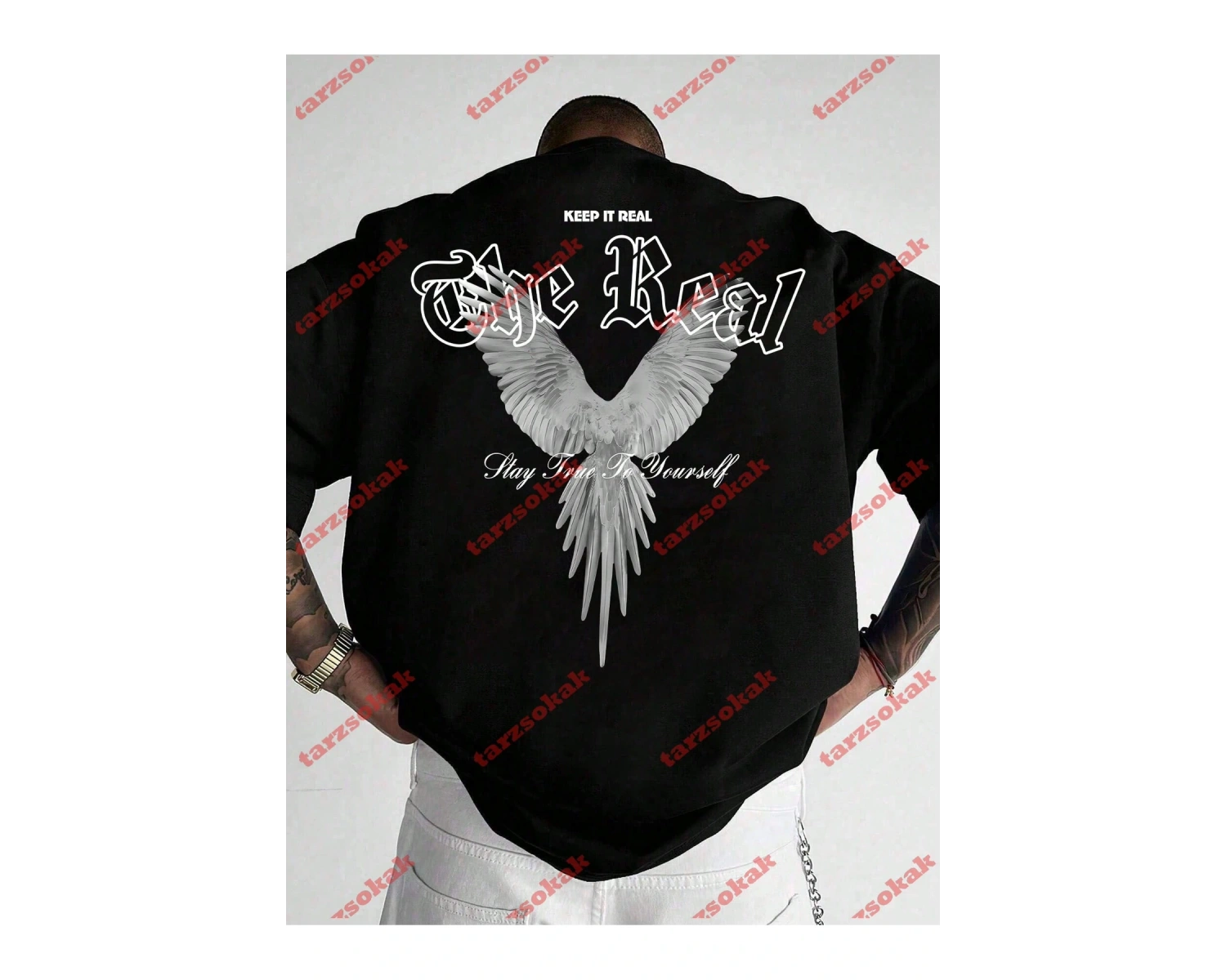 Model 3276 Erkek Yazlık Yuvarlak Yaka Kısa Kollu Günlük Tişört, Yaz