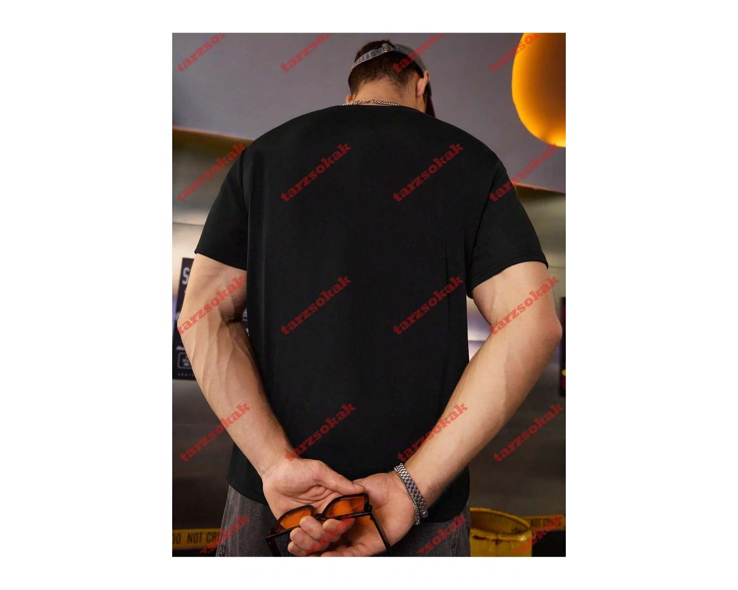 Model 3278 Erkek Yazlık Yuvarlak Yaka Kısa Kollu Günlük Tişört, Yaz