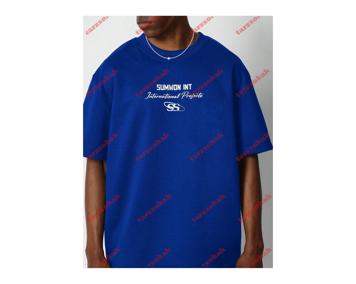 Model 3279 Erkek Yazlık Yuvarlak Yaka Kısa Kollu Günlük Tişört, Yaz