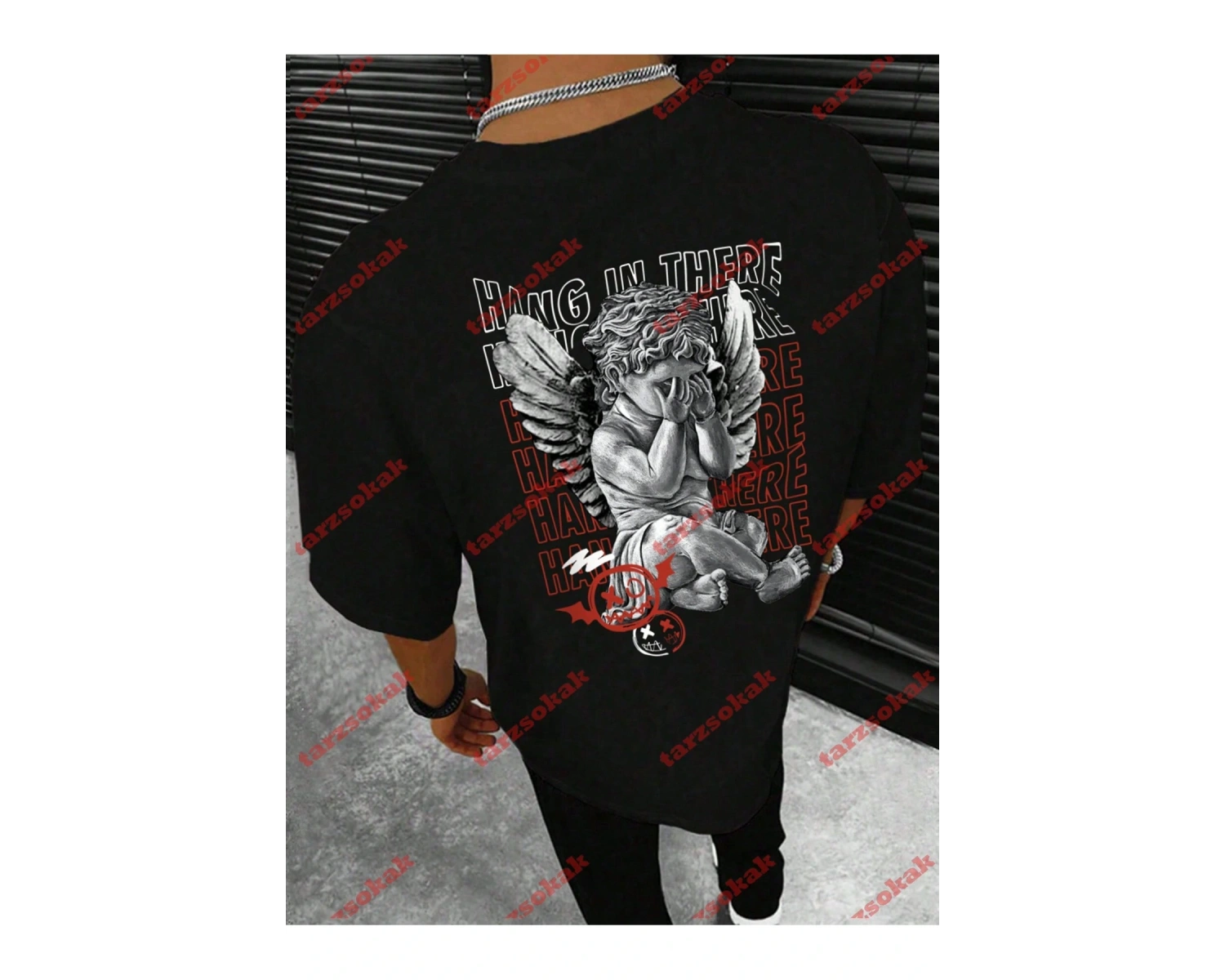 Model 3281 Erkek Yazlık Yuvarlak Yaka Kısa Kollu Günlük Tişört, Yaz