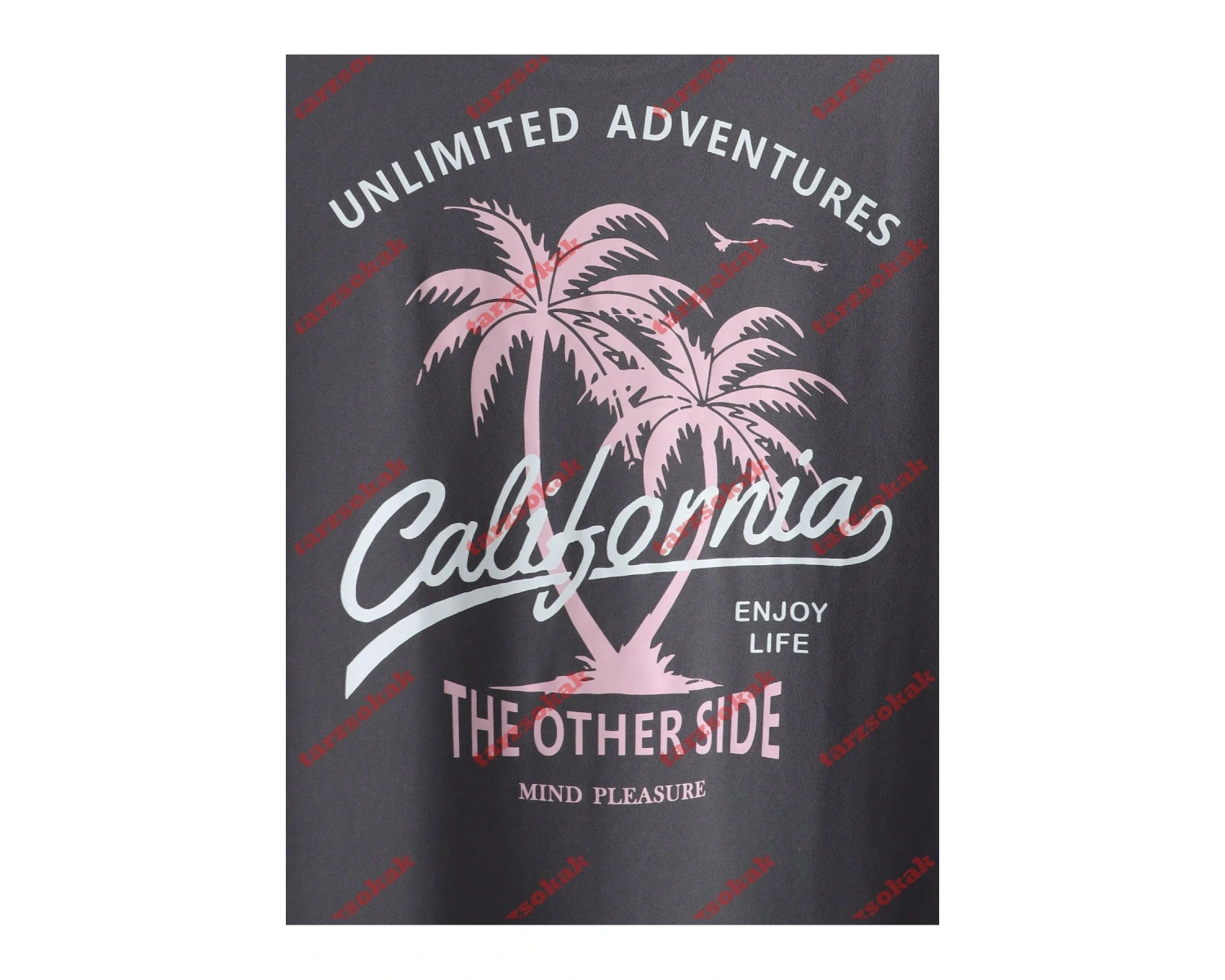 Model 3283 Erkek Yazlık Yuvarlak Yaka Kısa Kollu Günlük Tişört, Yaz