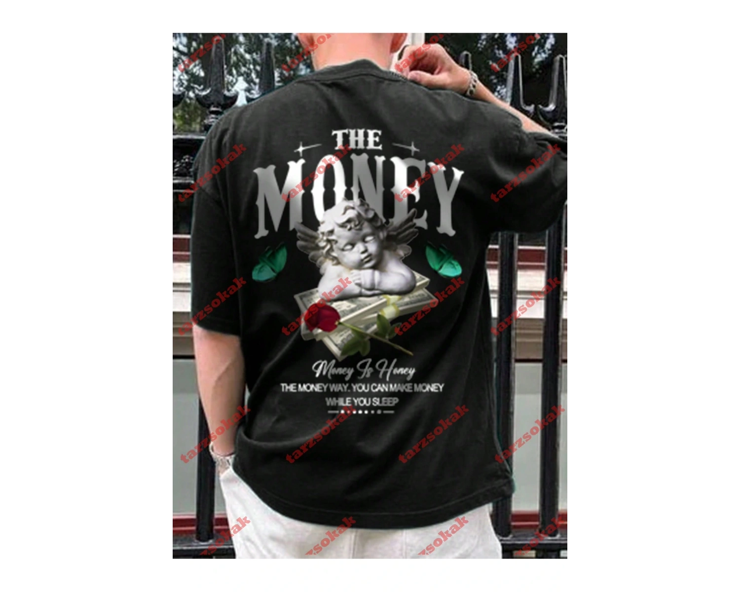 Model 3289 Erkek Yazlık Yuvarlak Yaka Kısa Kollu Günlük Tişört, Yaz