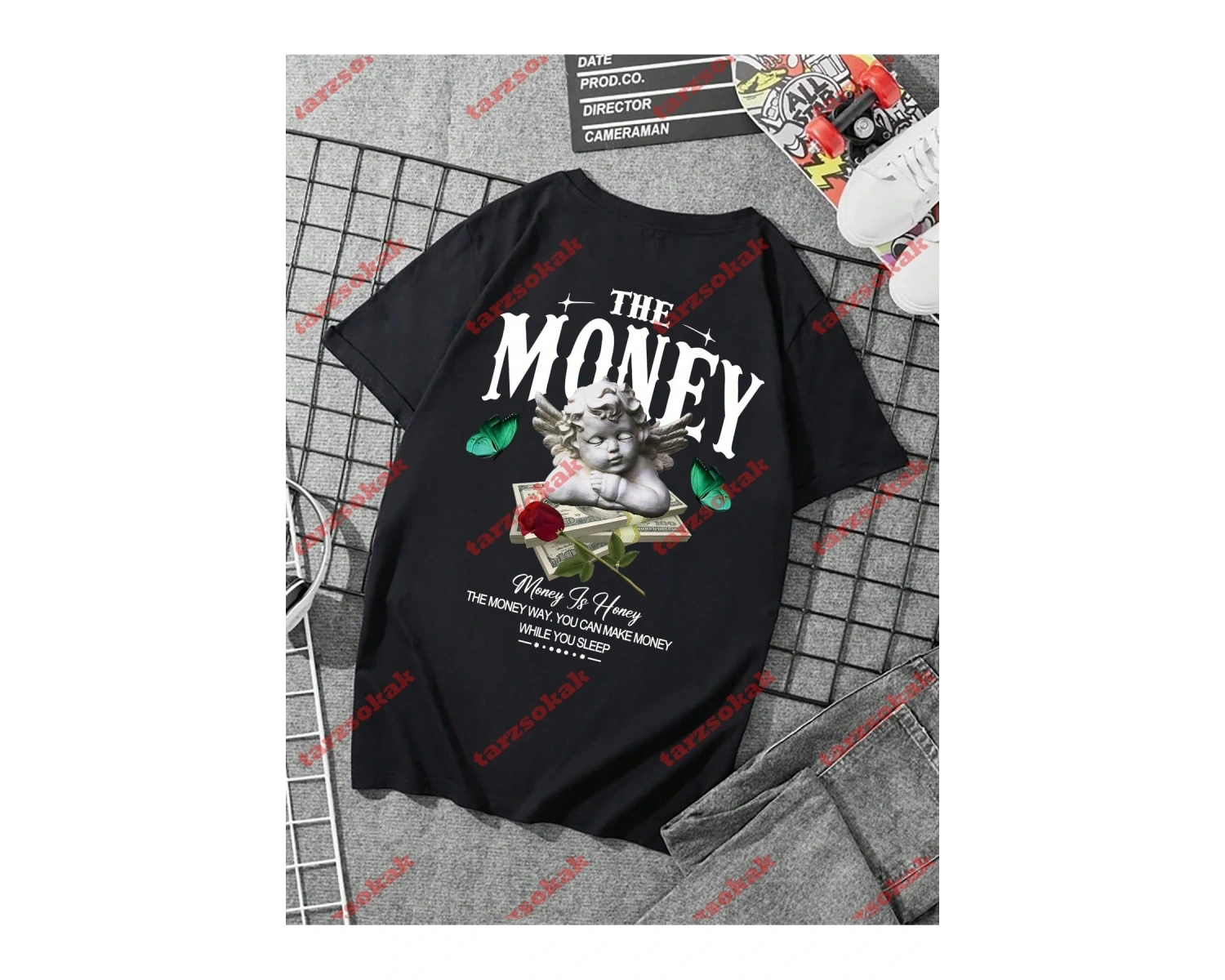 Model 3289 Erkek Yazlık Yuvarlak Yaka Kısa Kollu Günlük Tişört, Yaz