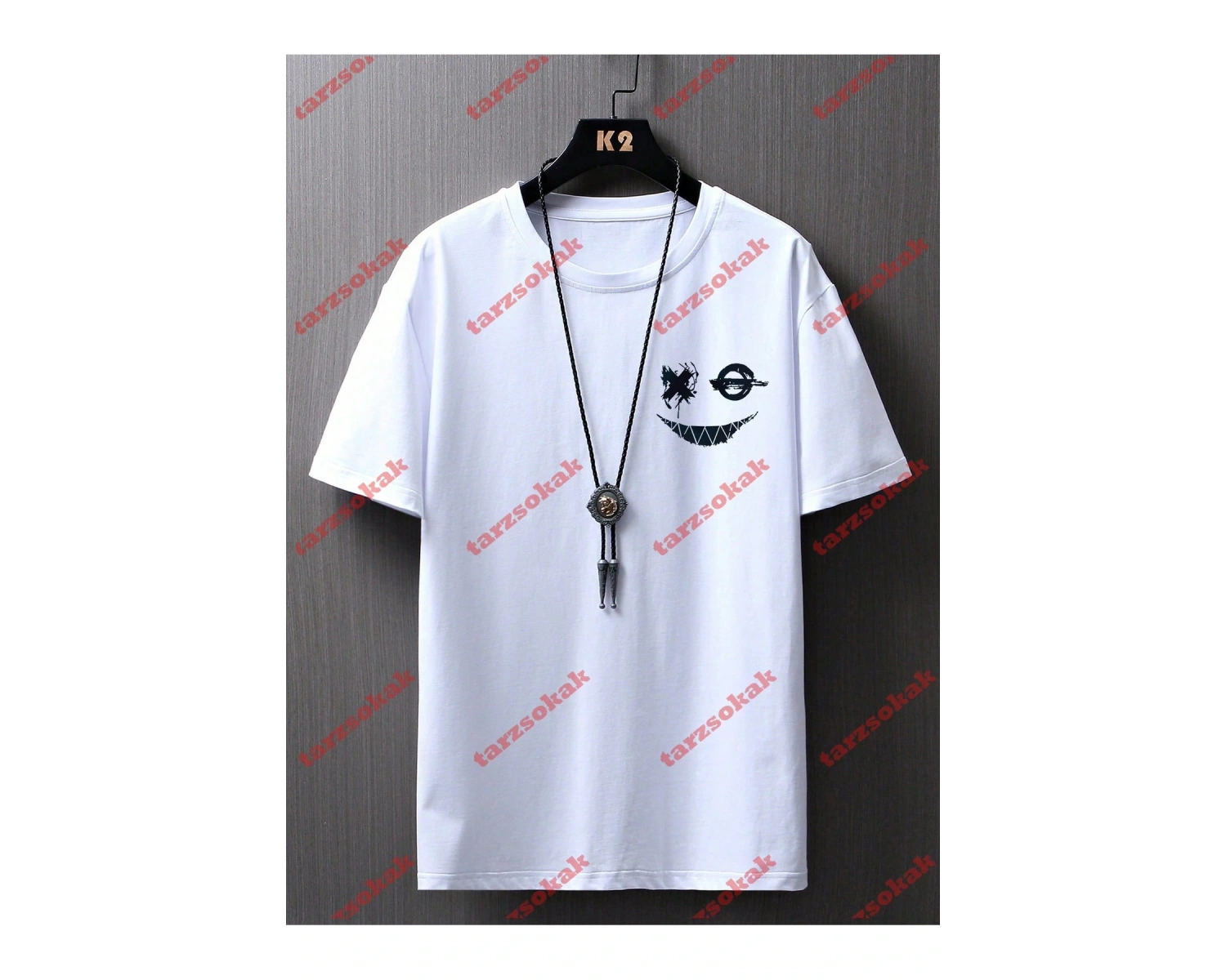 Model 3294 Erkek Yazlık Yuvarlak Yaka Kısa Kollu Günlük Tişört, Yaz