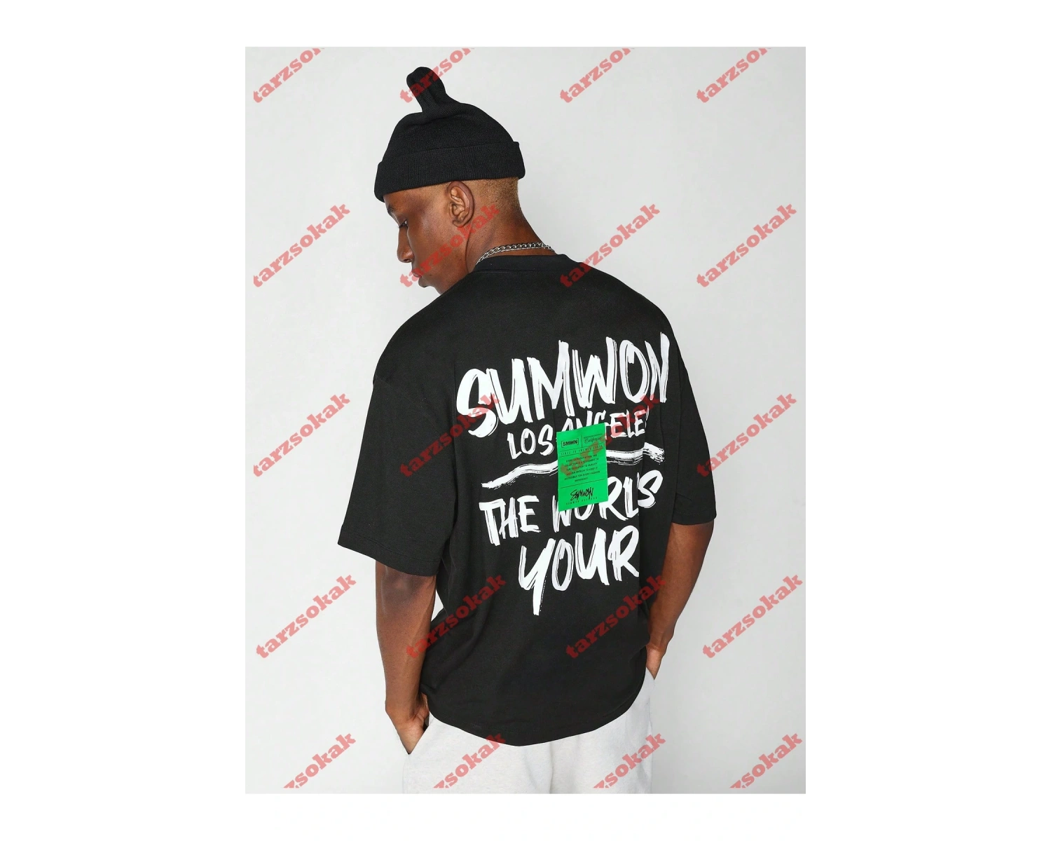 Model 3297 Erkek Yazlık Yuvarlak Yaka Kısa Kollu Günlük Tişört, Yaz